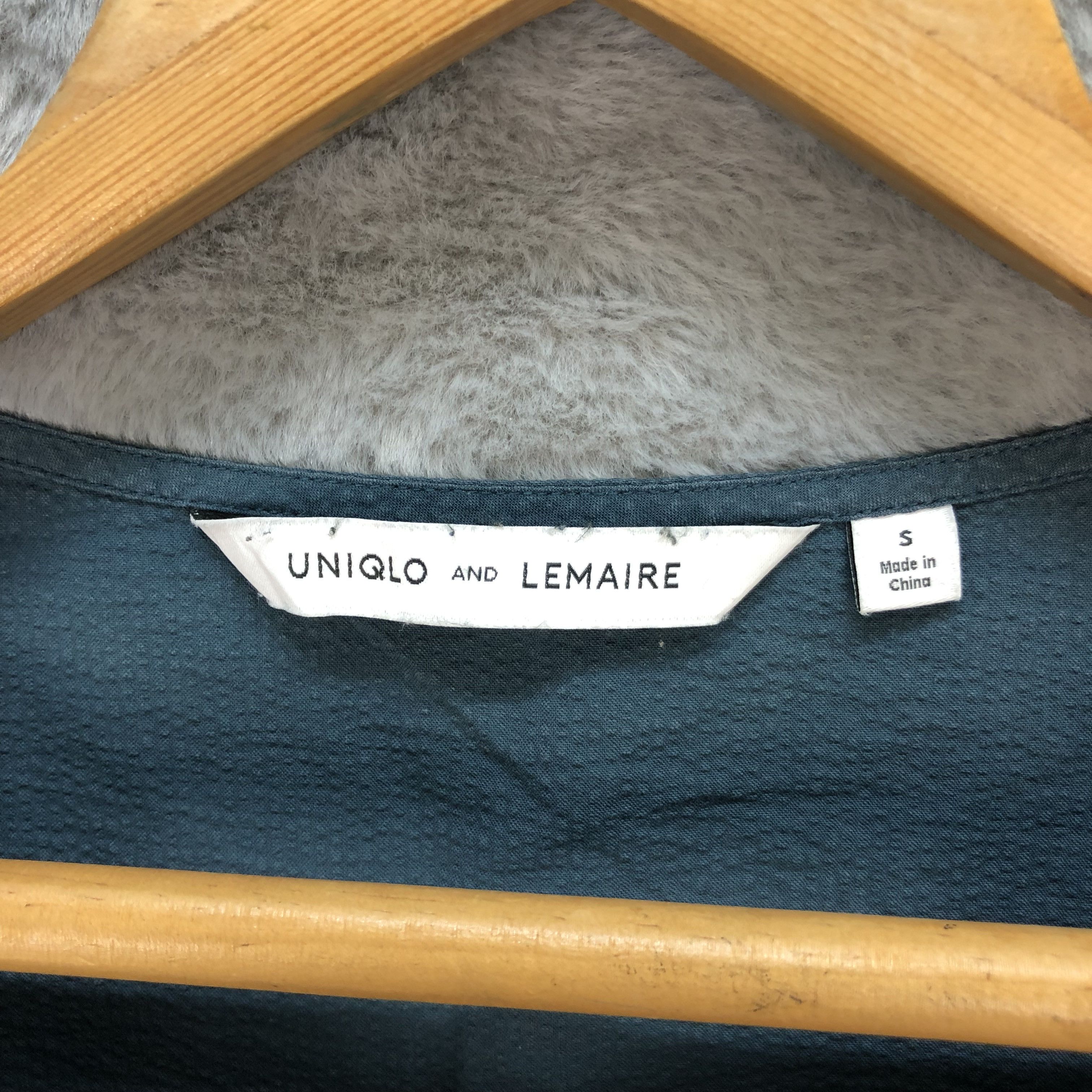 Lemaire × Uniqlo Uniqlo and Lemaire Cropped Blouse #5624-194 Size S / US 4 / IT 40 - 6 Thumbnail