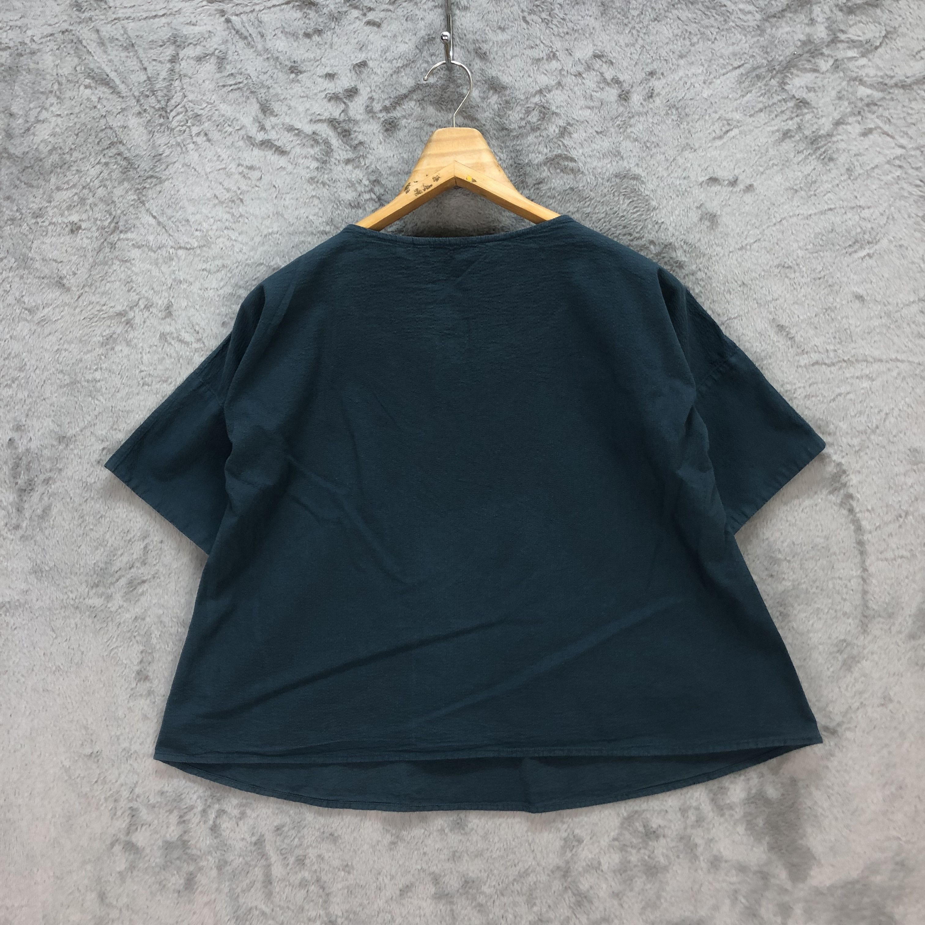 Lemaire × Uniqlo Uniqlo and Lemaire Cropped Blouse #5624-194 Size S / US 4 / IT 40 - 9 Thumbnail