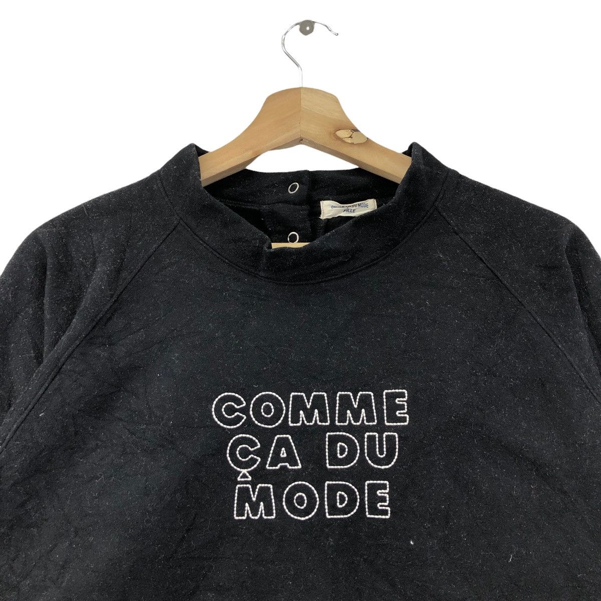 COMME CA DU MODEゆかた Vtg COMME CA DU Mode Japan Center Logo