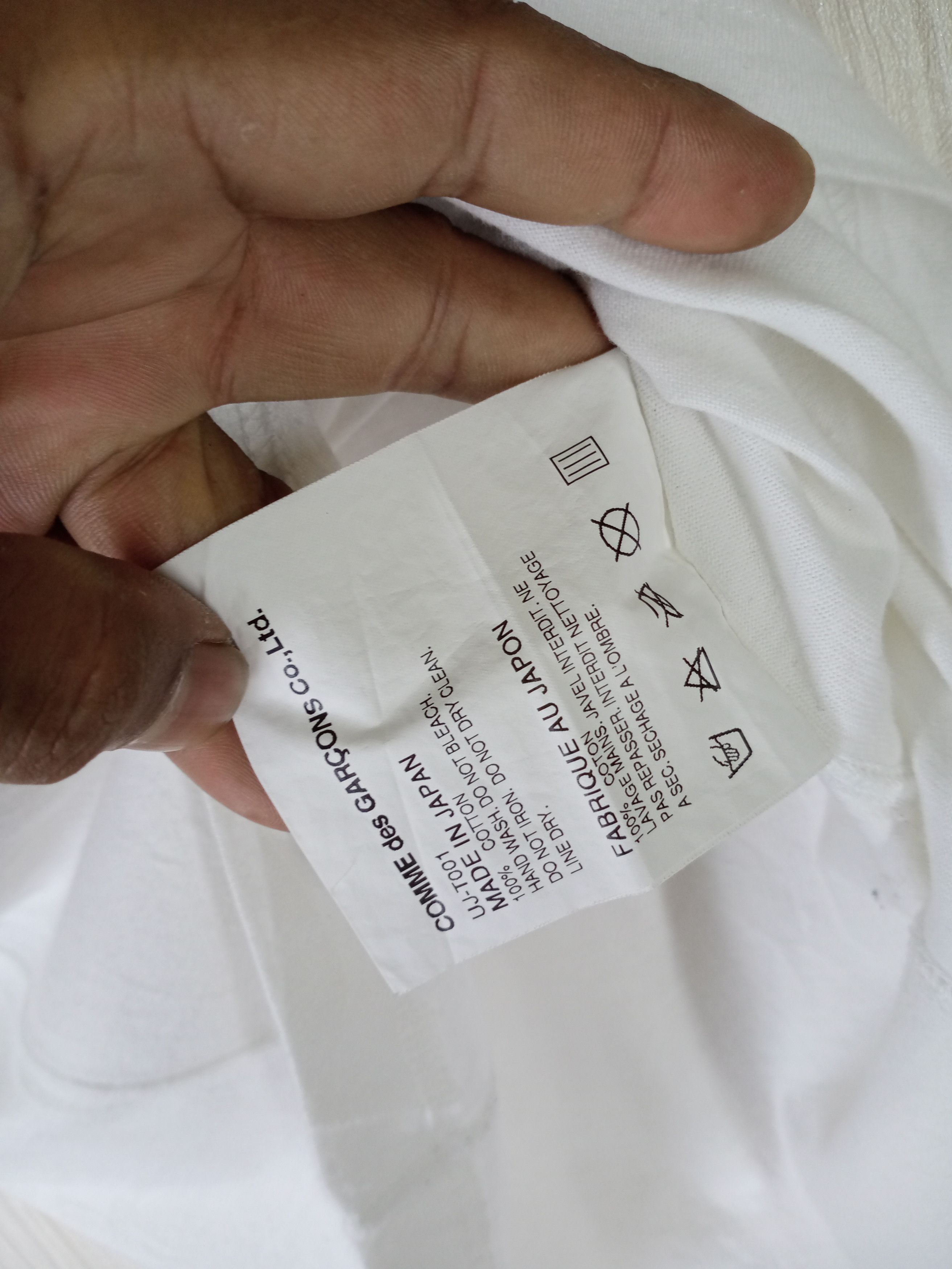 Comme des Garcons Junya Watanabe Comme Des Garcons Tshirt Size US S / EU 44-46 / 1 - 5 Thumbnail