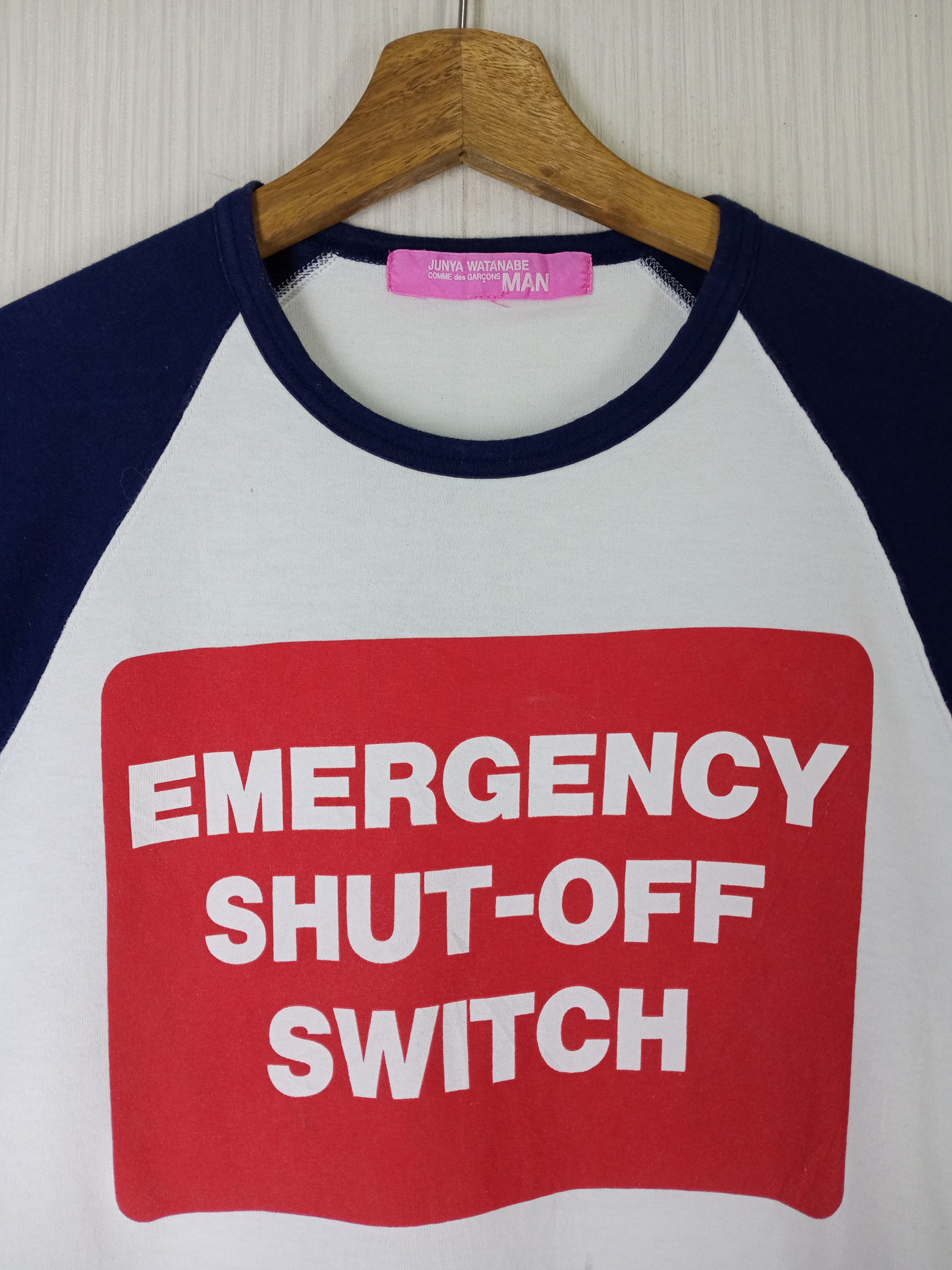 Comme des Garcons Junya Watanabe Comme Des Garcons Tshirt Size US S / EU 44-46 / 1 - 2 Thumbnail