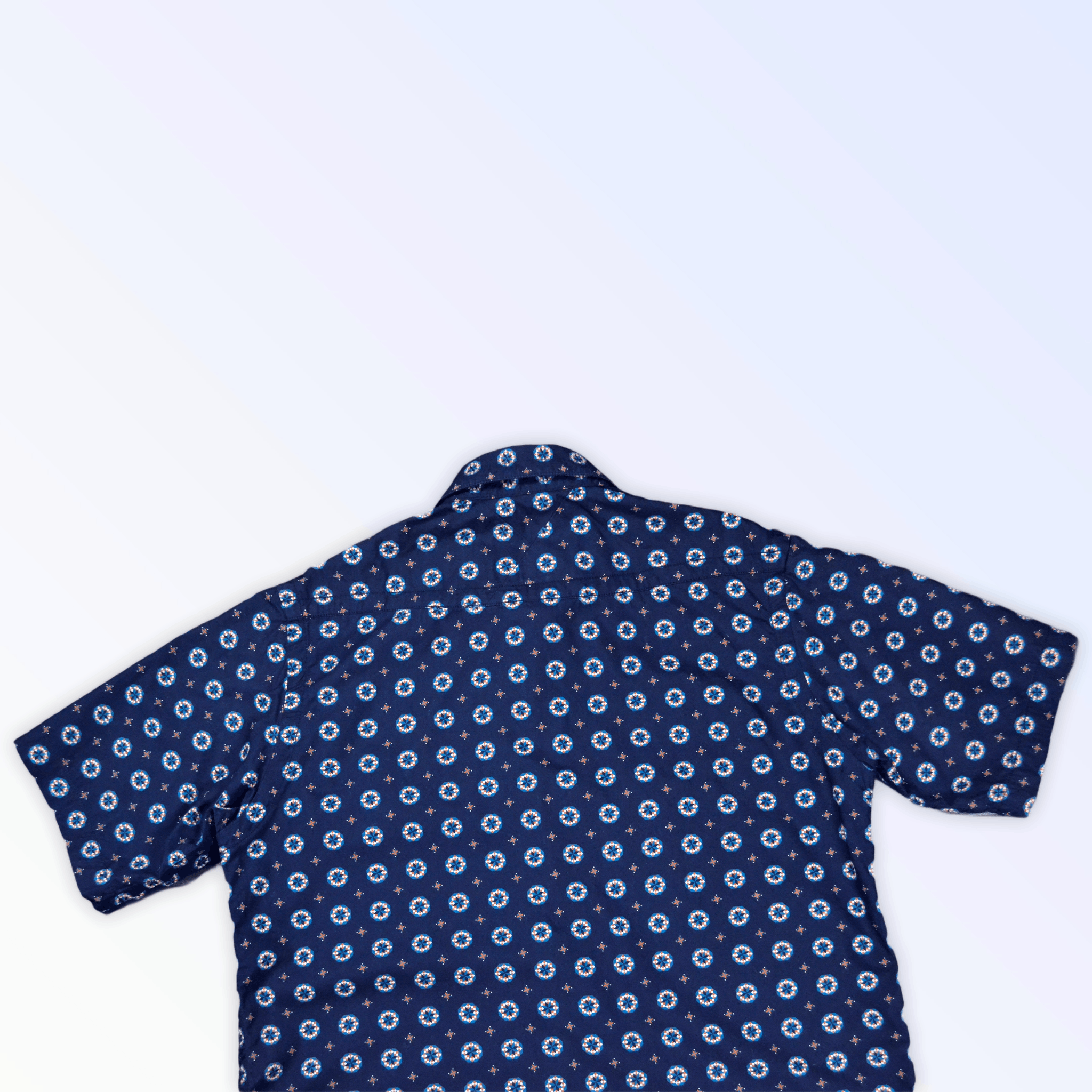 Japanese Brand SS13 White Mountaineering Navajo Button Short Sleeve Shirt Size US M / EU 48-50 / 2 - 10 Thumbnail