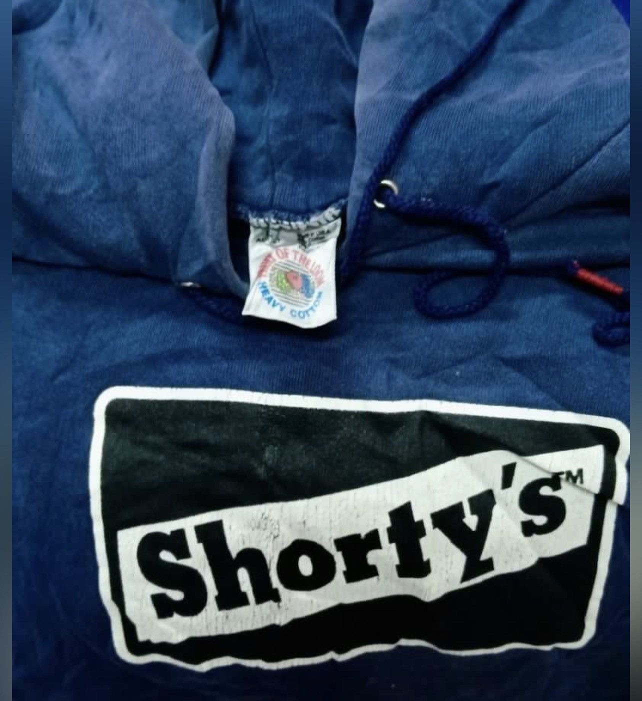 Shorty's Skateboards × Vintage 90’s THRASHED SHORTY’S SKATEBOARD BOX LOGO Distressed Hoodie Size US XL / EU 56 / 4 - 5 Thumbnail