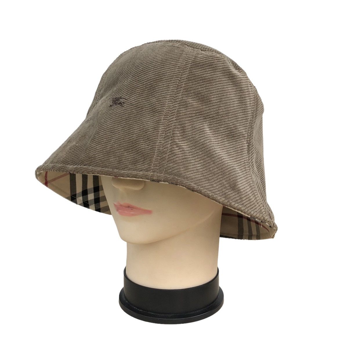 Burberry Burberry Blue Label Embroidery Logo Conduray Hat Size ONE SIZE - 6 Thumbnail