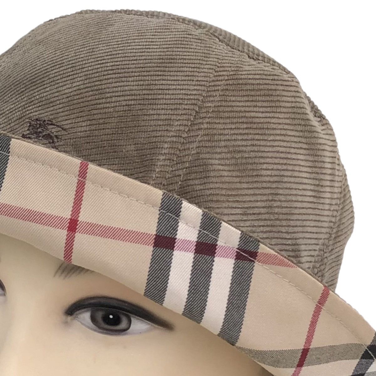Burberry Burberry Blue Label Embroidery Logo Conduray Hat Size ONE SIZE - 8 Thumbnail