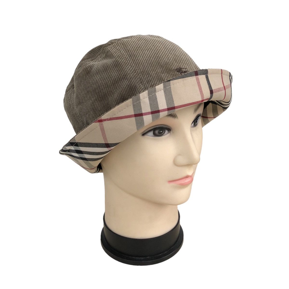 Burberry Burberry Blue Label Embroidery Logo Conduray Hat Size ONE SIZE - 3 Thumbnail