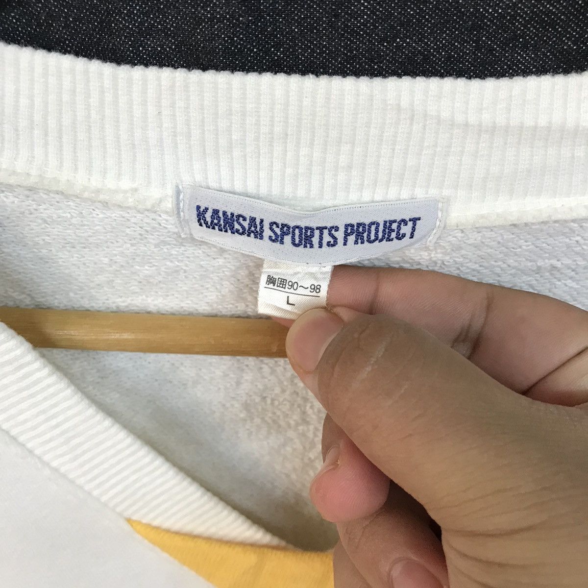Japanese Brand × Kansai Yamamoto Kansai Sports Project Tennis Ball Logo Sweatshirt Size US L / EU 52-54 / 3 - 4 Thumbnail