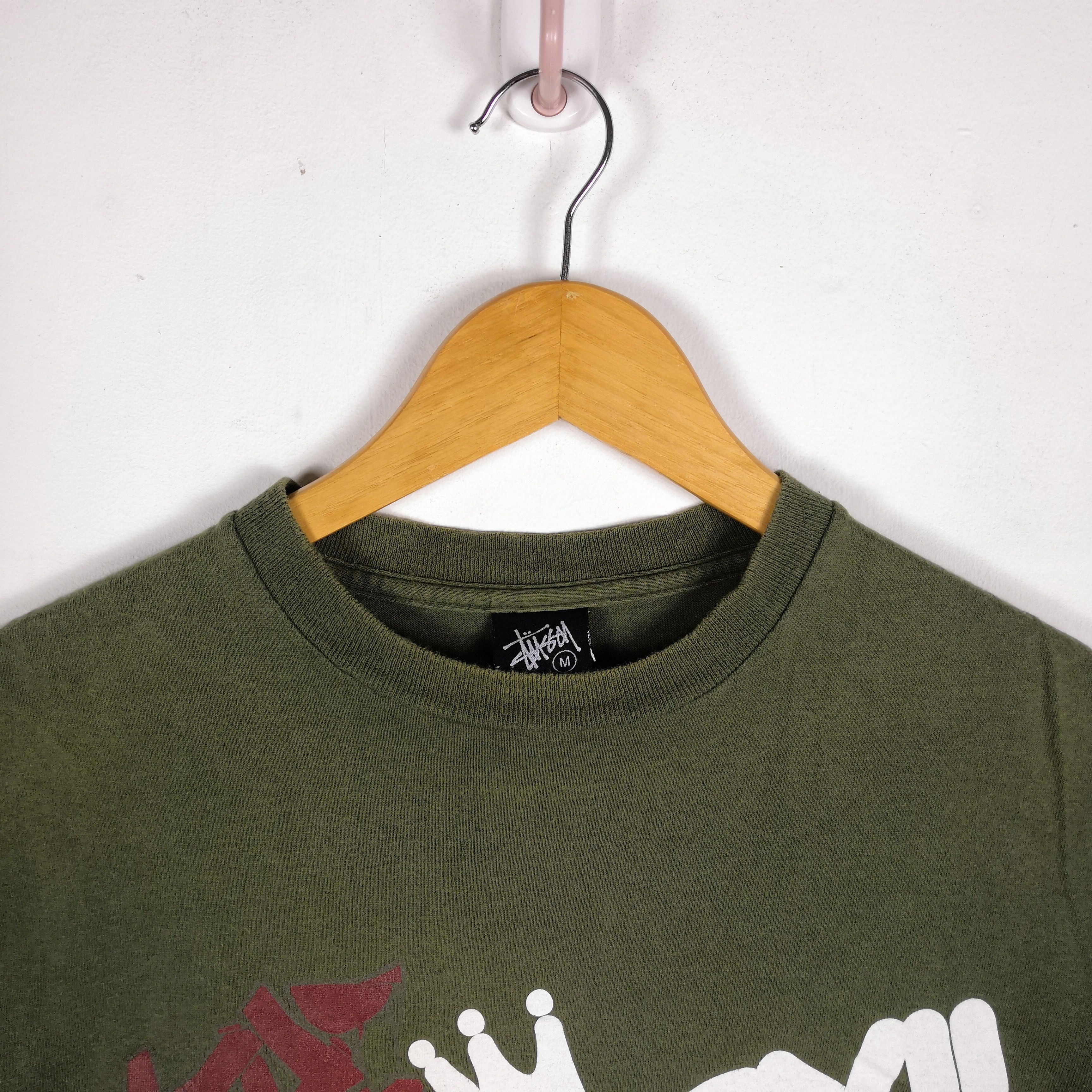 Stussy Vintage Y2K Stussy T Shirt World Wide Chaos Stussy 56789 Size M / US 6-8 / IT 42-44 - 4 Thumbnail