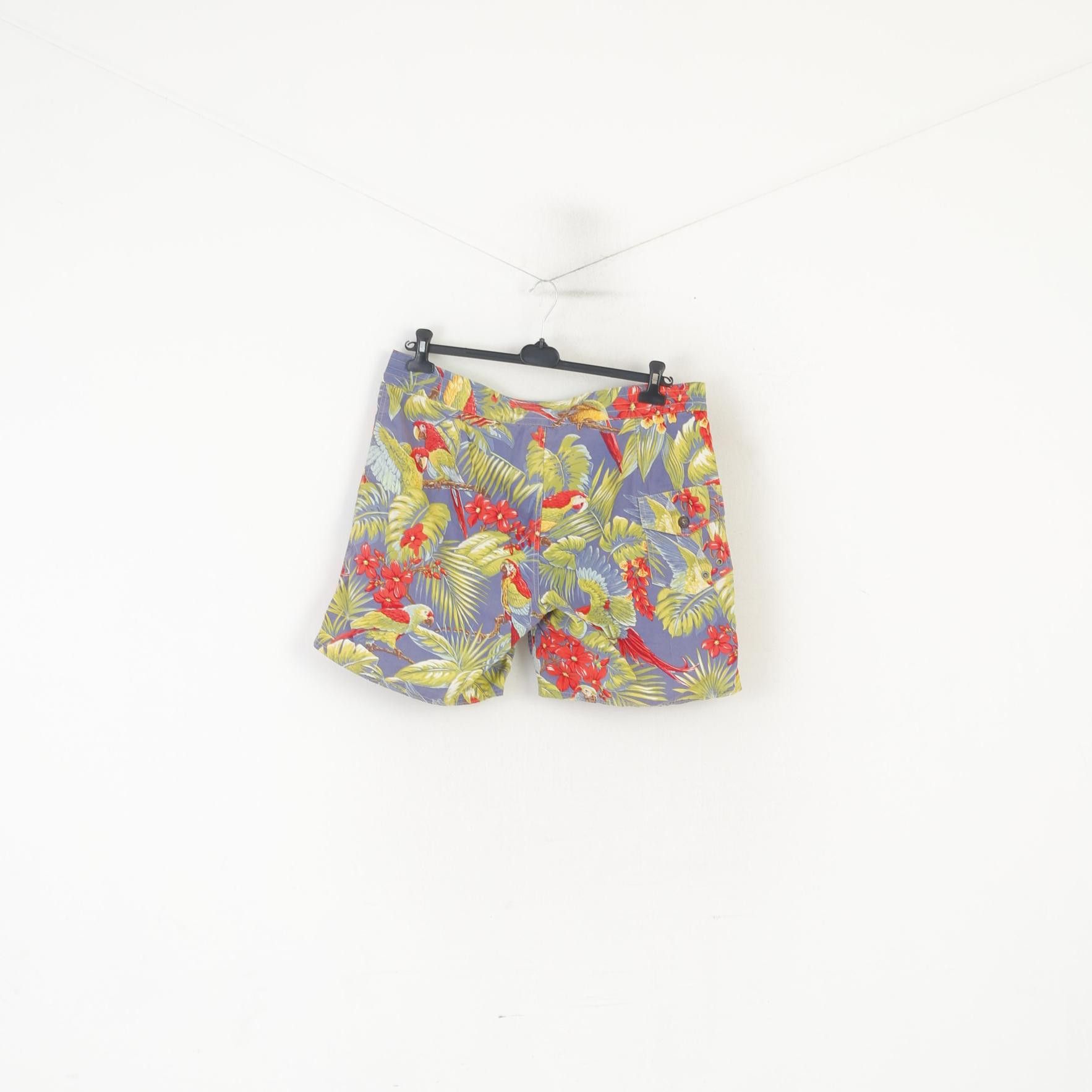 Polo Ralph Lauren Polo Ralph Lauren Men 36 52 L Shorts Green Hawaii 8173 Size US 36 / EU 52 - 6 Thumbnail