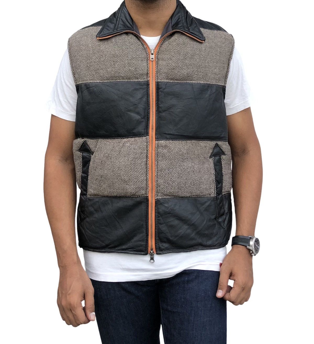 Vintage Vintage T. A. Mulligan Hand Tailored Vest Jacket Size US M / EU 48-50 / 2 - 1 Thumbnail