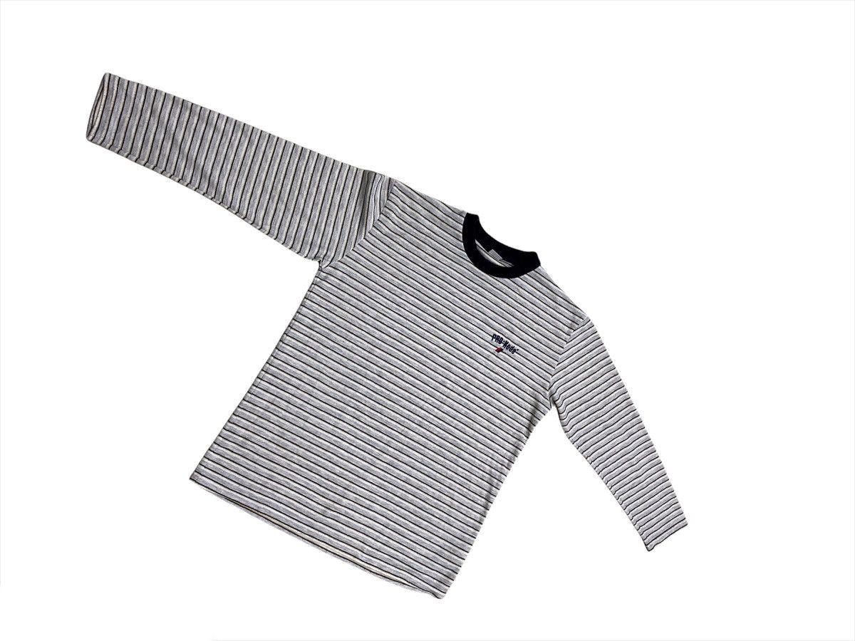Pro-Keds × Vintage Vintage Pro-keds Jail Striped LS Shirt Style Kurt Cobain Size US L / EU 52-54 / 3 - 4 Thumbnail