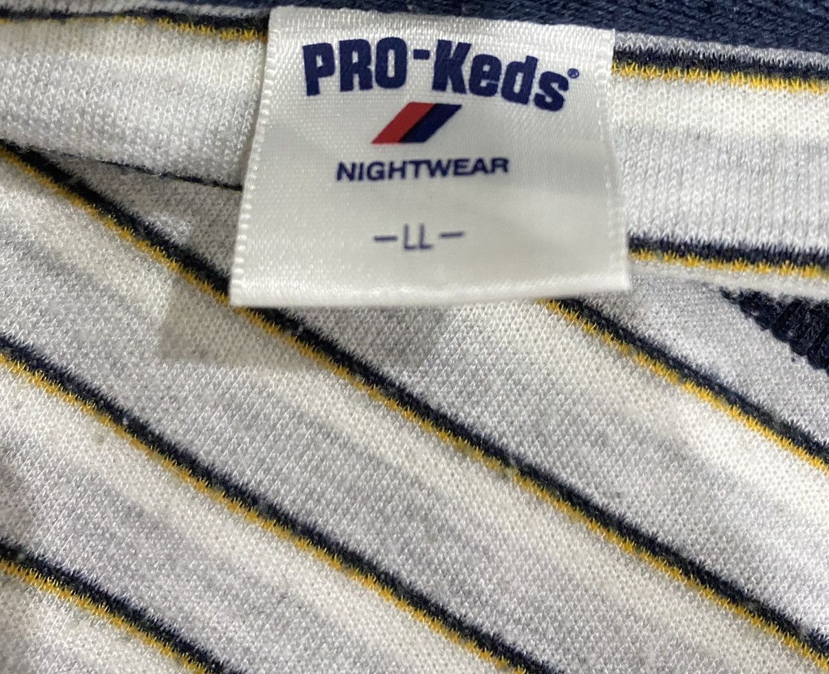 Pro-Keds × Vintage Vintage Pro-keds Jail Striped LS Shirt Style Kurt Cobain Size US L / EU 52-54 / 3 - 8 Thumbnail