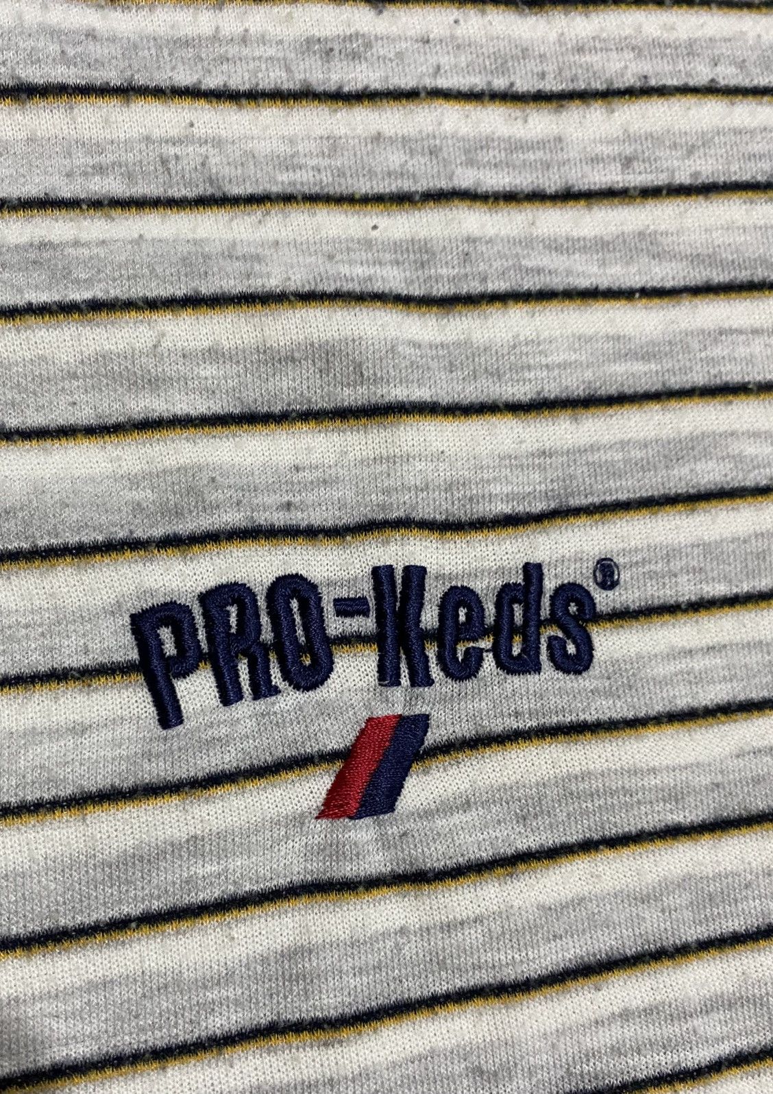 Pro-Keds × Vintage Vintage Pro-keds Jail Striped LS Shirt Style Kurt Cobain Size US L / EU 52-54 / 3 - 7 Thumbnail