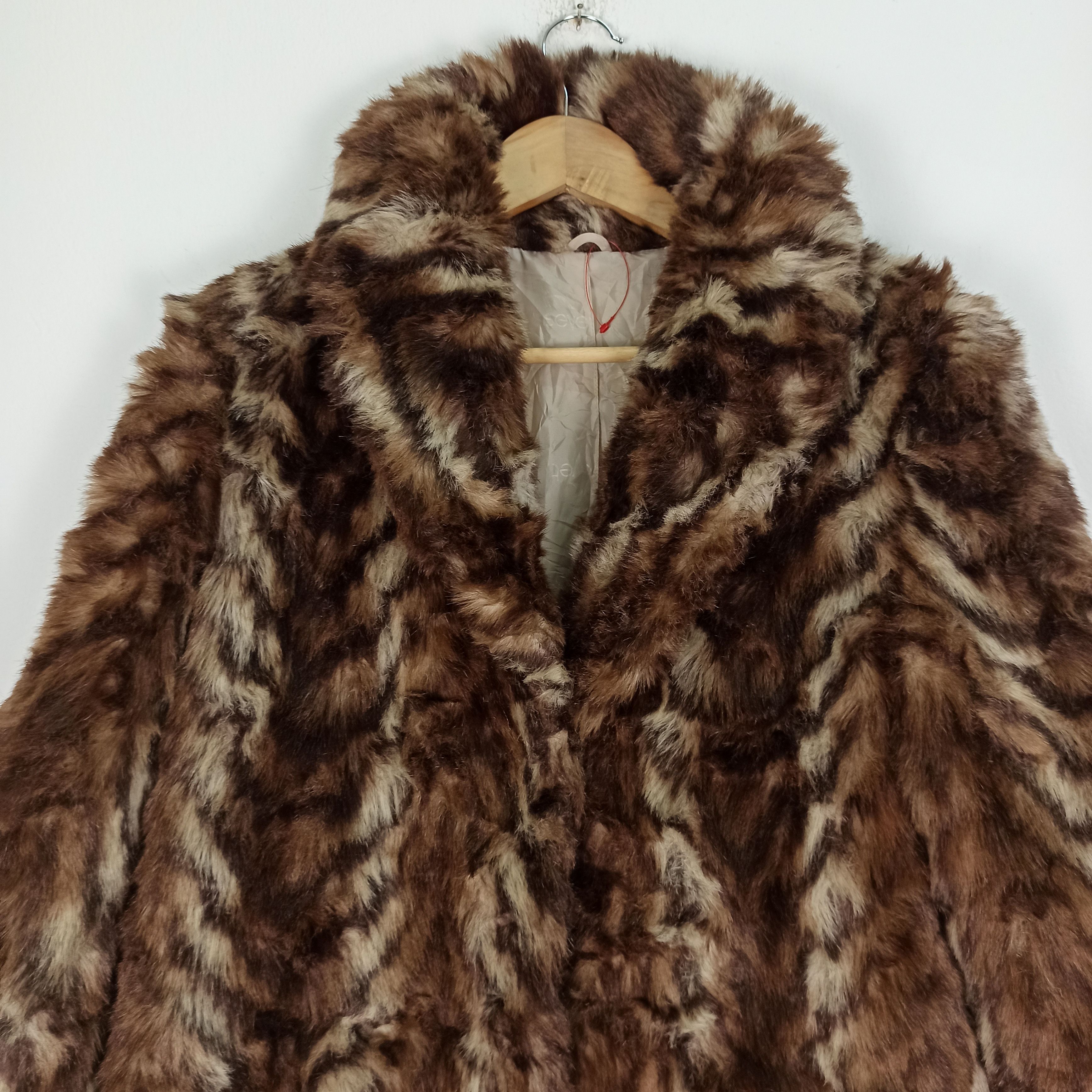 Japanese Brand 🔥RARE🔥 VINTAGE ELISA FUR JACKET NICE DESIGN TIGER JAPANESE Size US M / EU 48-50 / 2 - 8 Thumbnail