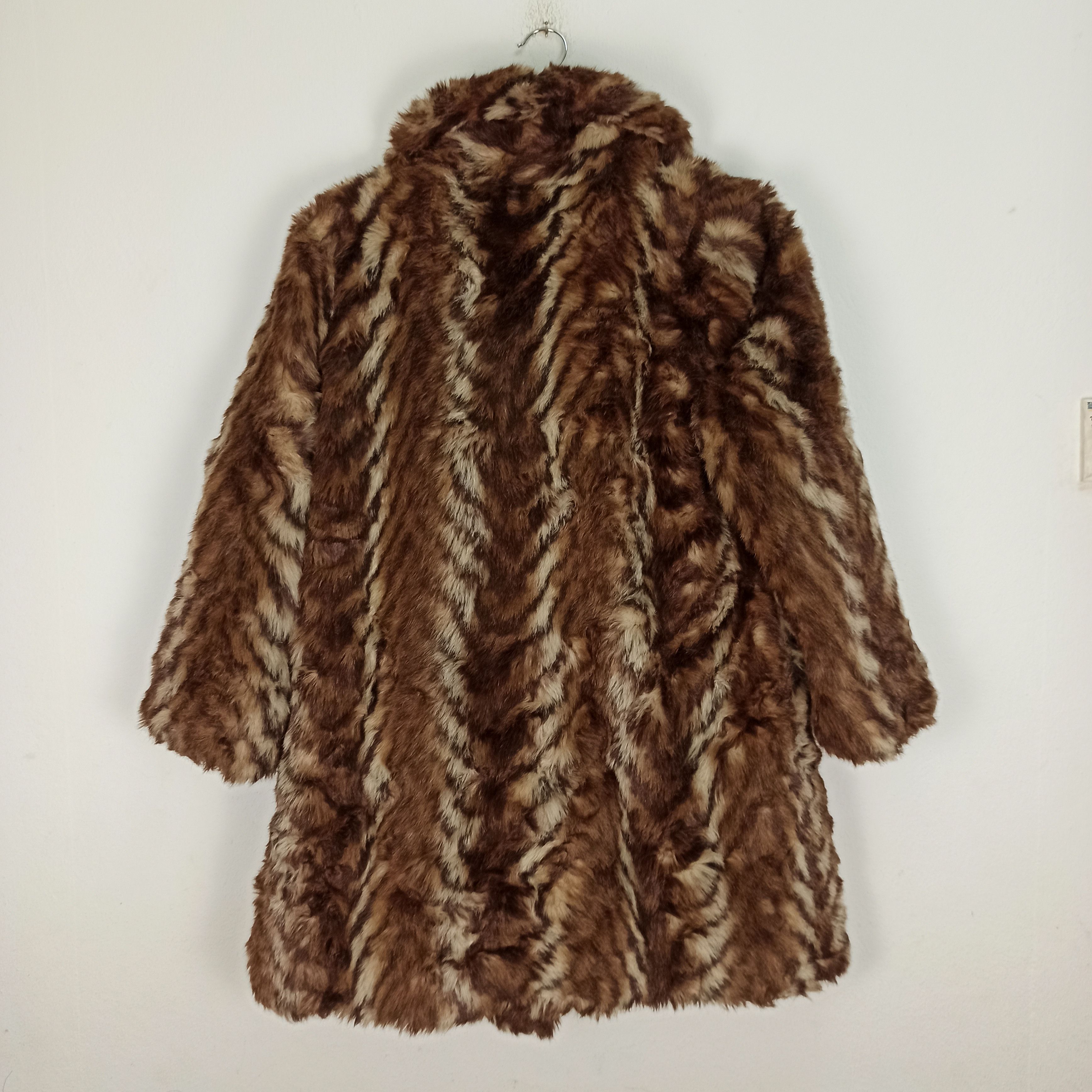 Japanese Brand 🔥RARE🔥 VINTAGE ELISA FUR JACKET NICE DESIGN TIGER JAPANESE Size US M / EU 48-50 / 2 - 7 Thumbnail