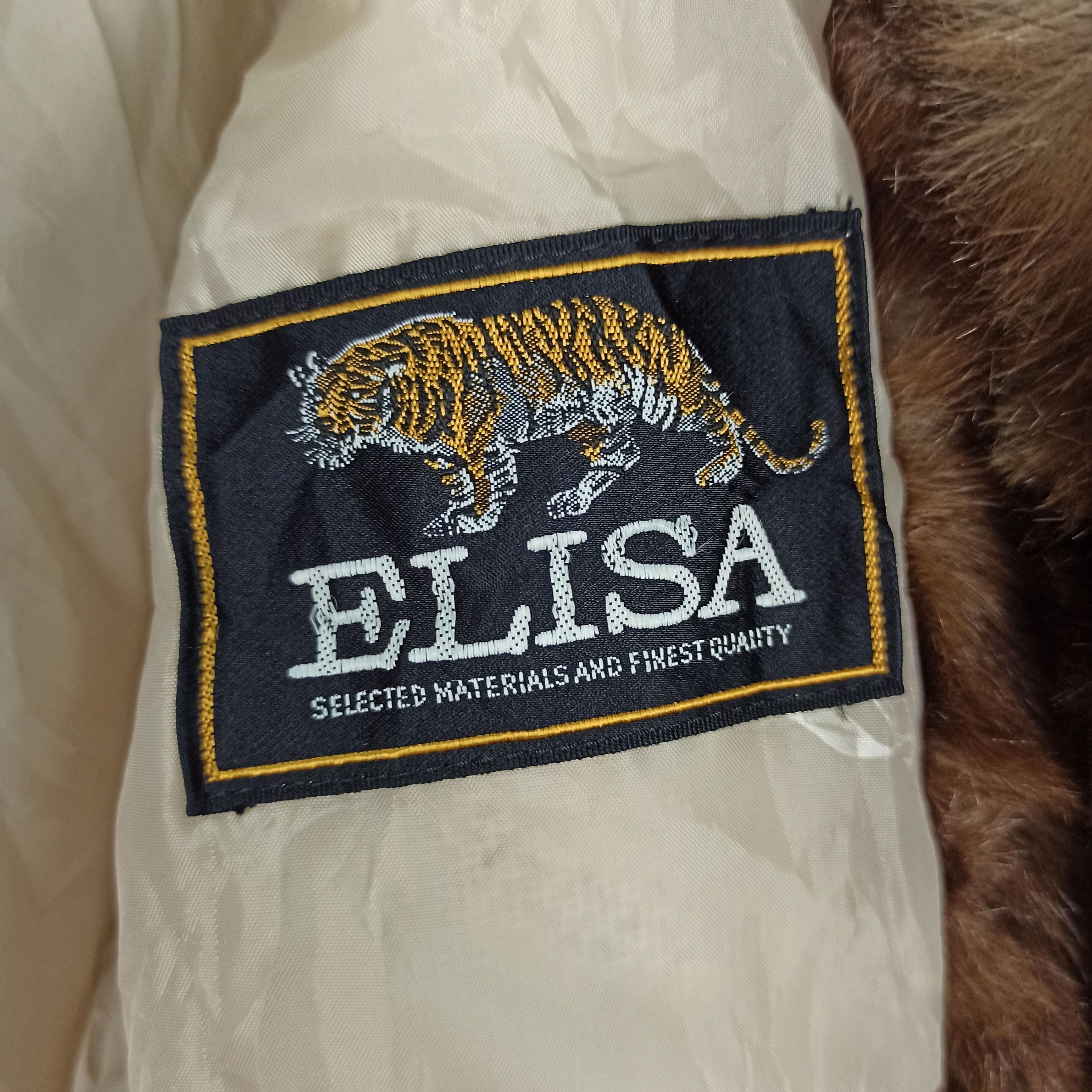 Japanese Brand 🔥RARE🔥 VINTAGE ELISA FUR JACKET NICE DESIGN TIGER JAPANESE Size US M / EU 48-50 / 2 - 9 Thumbnail
