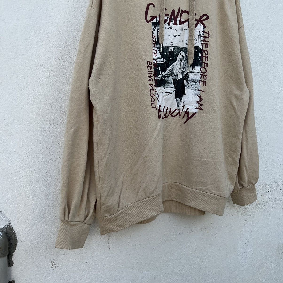Japanese Brand RARE GENDER HOODIE BIG LOGO Size US M / EU 48-50 / 2 - 4 Thumbnail