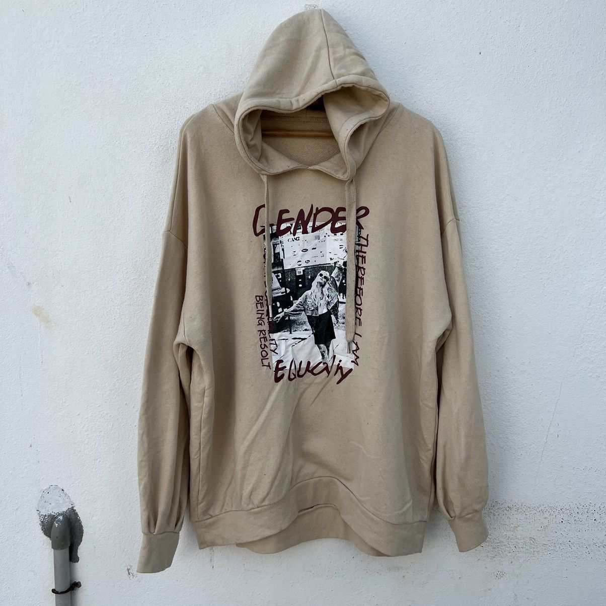 Japanese Brand RARE GENDER HOODIE BIG LOGO Size US M / EU 48-50 / 2 - 10 Thumbnail