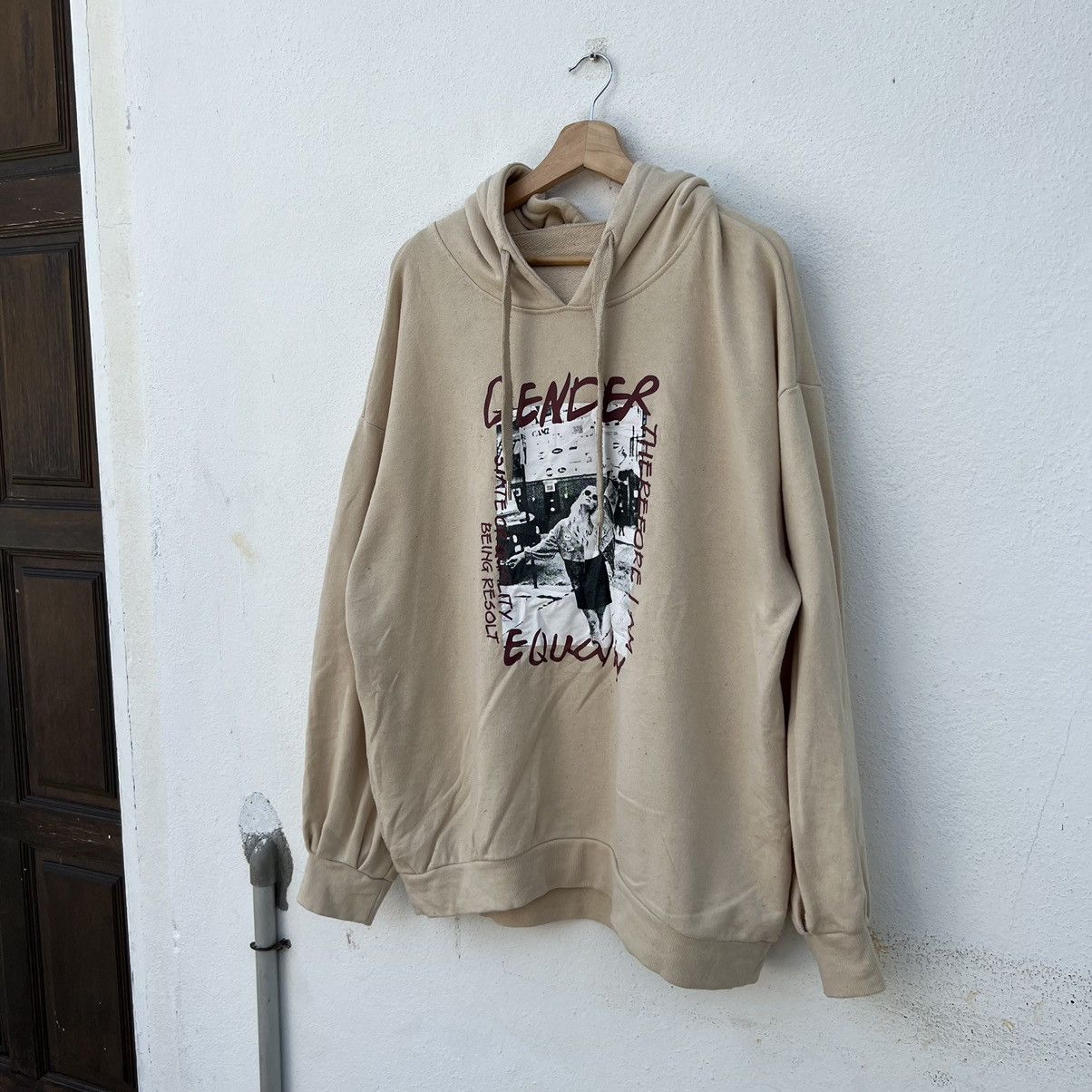Japanese Brand RARE GENDER HOODIE BIG LOGO Size US M / EU 48-50 / 2 - 2 Thumbnail