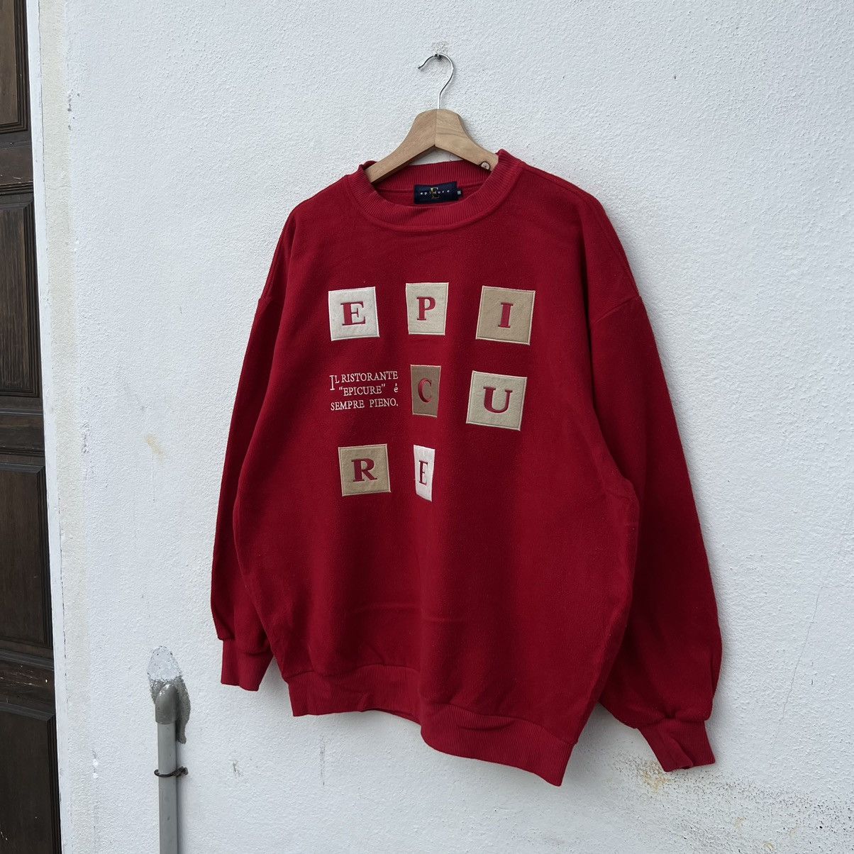 Japanese Brand VINTAGE EPIEURE EMBROIDERY BIG LOGO SWEATSHIRT Size US M / EU 48-50 / 2 - 2 Thumbnail