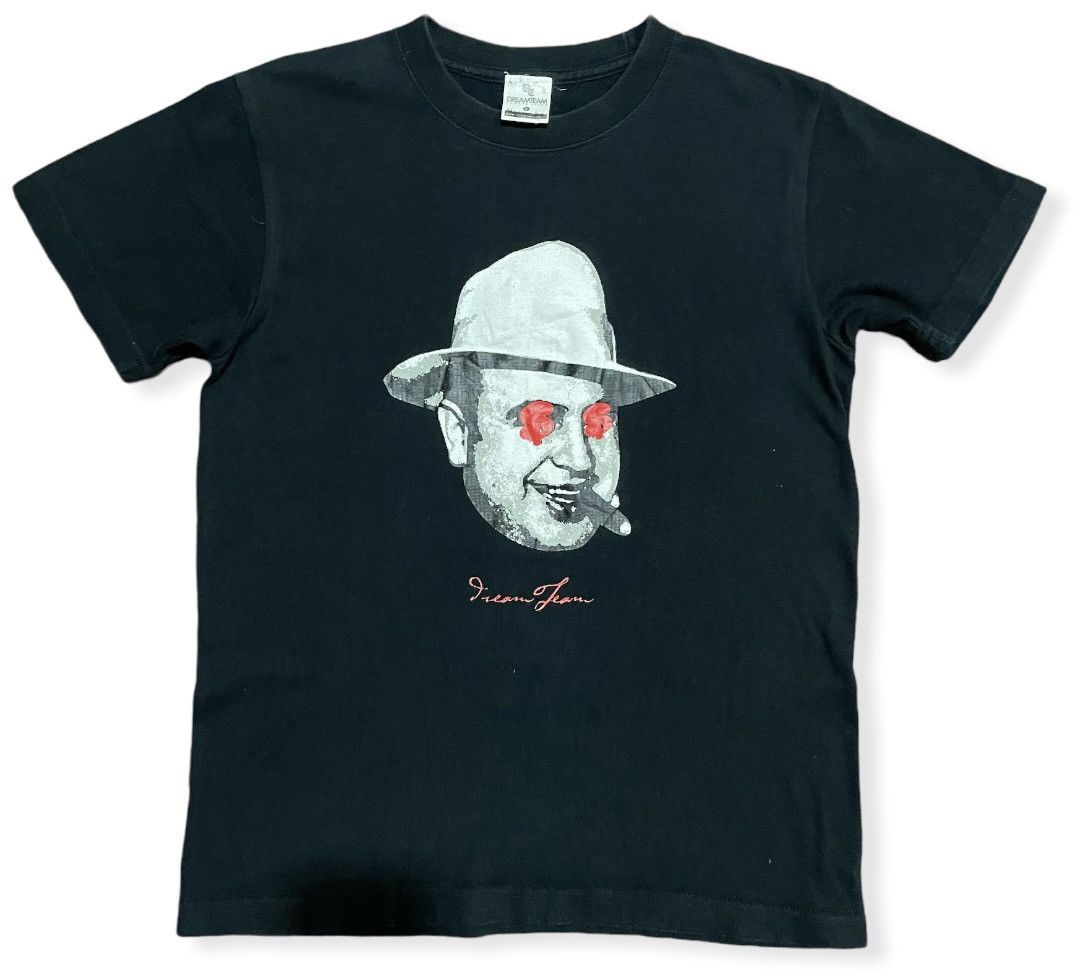 Japanese Brand Vintage Japanese Brand Al Capone Mafia Dream Team Tee Size US S / EU 44-46 / 1 - 1 Thumbnail