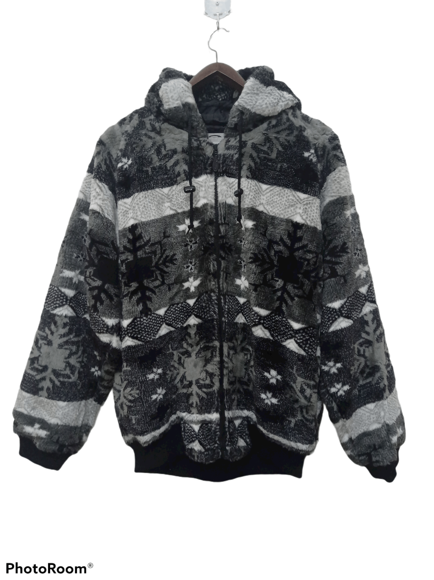 Japanese Brand Vintage Hawaii Piko fleece hooded size L Size US L / EU 52-54 / 3 - 2 Thumbnail