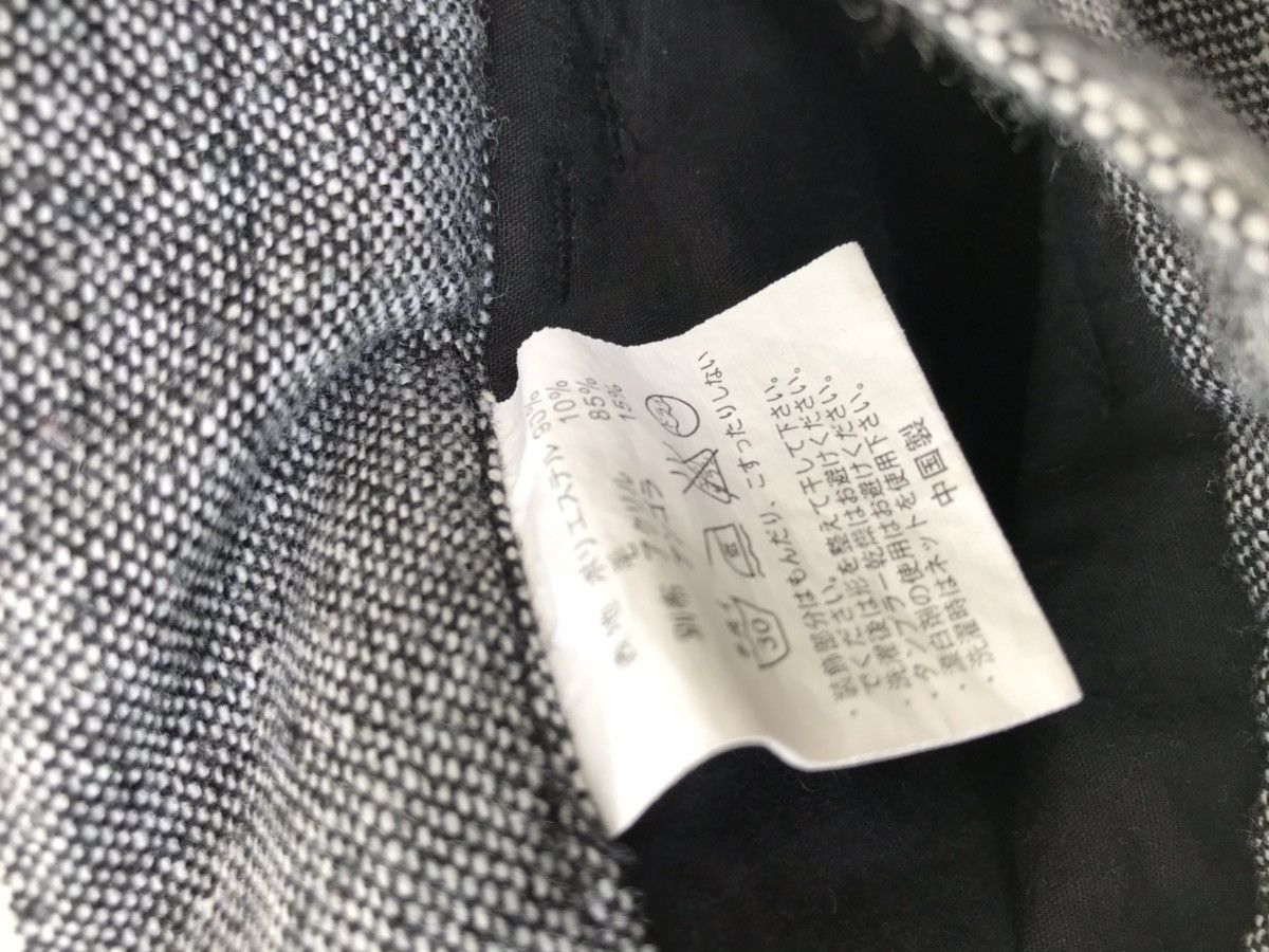 Japanese Brand × Number (N)ine × Vintage Japanese Brand Apply Made By Spinns Wool Nice Design Pants Size US 31 - 7 Thumbnail