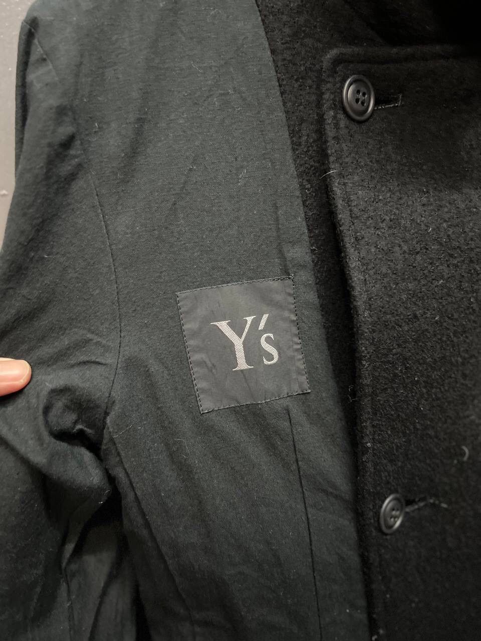 Yohji Yamamoto Y’s 🔥YOHJI YAMAMOTO DOUBLEBREAST WOOL JACKET Size S / US 4 / IT 40 - 11 Thumbnail