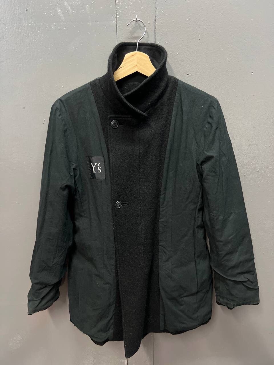 Yohji Yamamoto Y’s 🔥YOHJI YAMAMOTO DOUBLEBREAST WOOL JACKET Size S / US 4 / IT 40 - 10 Thumbnail