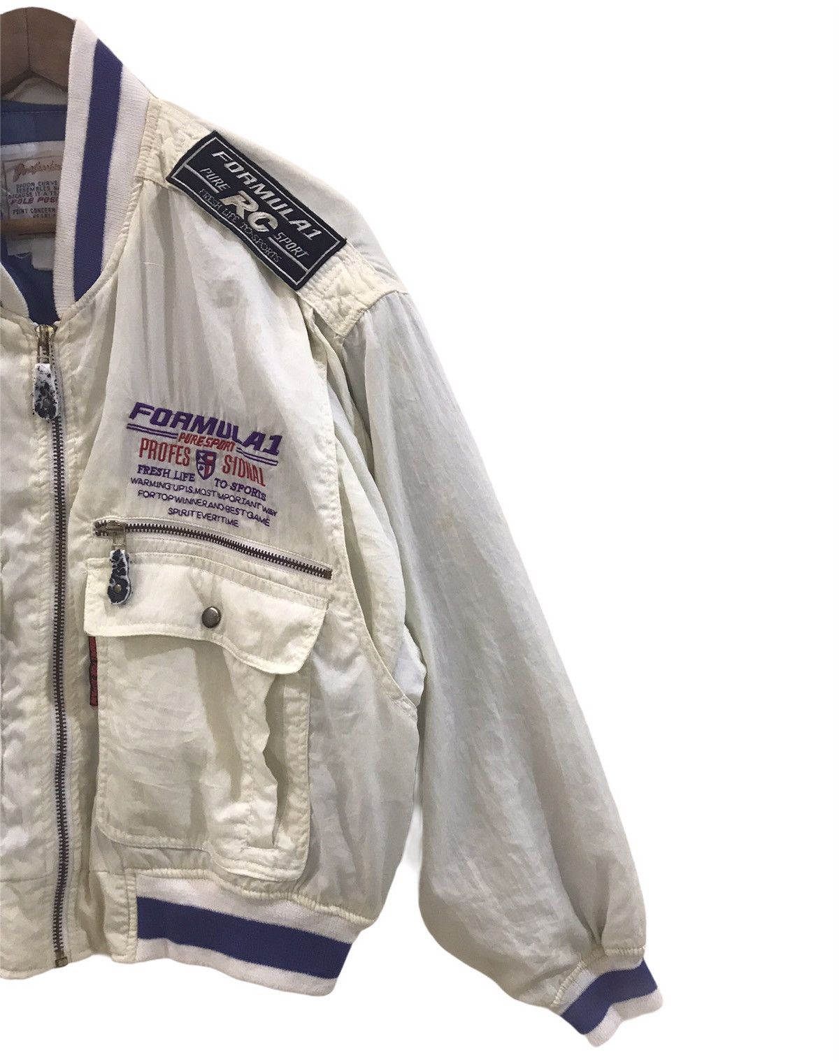 Japanese Brand FORMULA 1 PURE SPORT PROFESSIONAL BOMBER JACKET Size US L / EU 52-54 / 3 - 3 Thumbnail