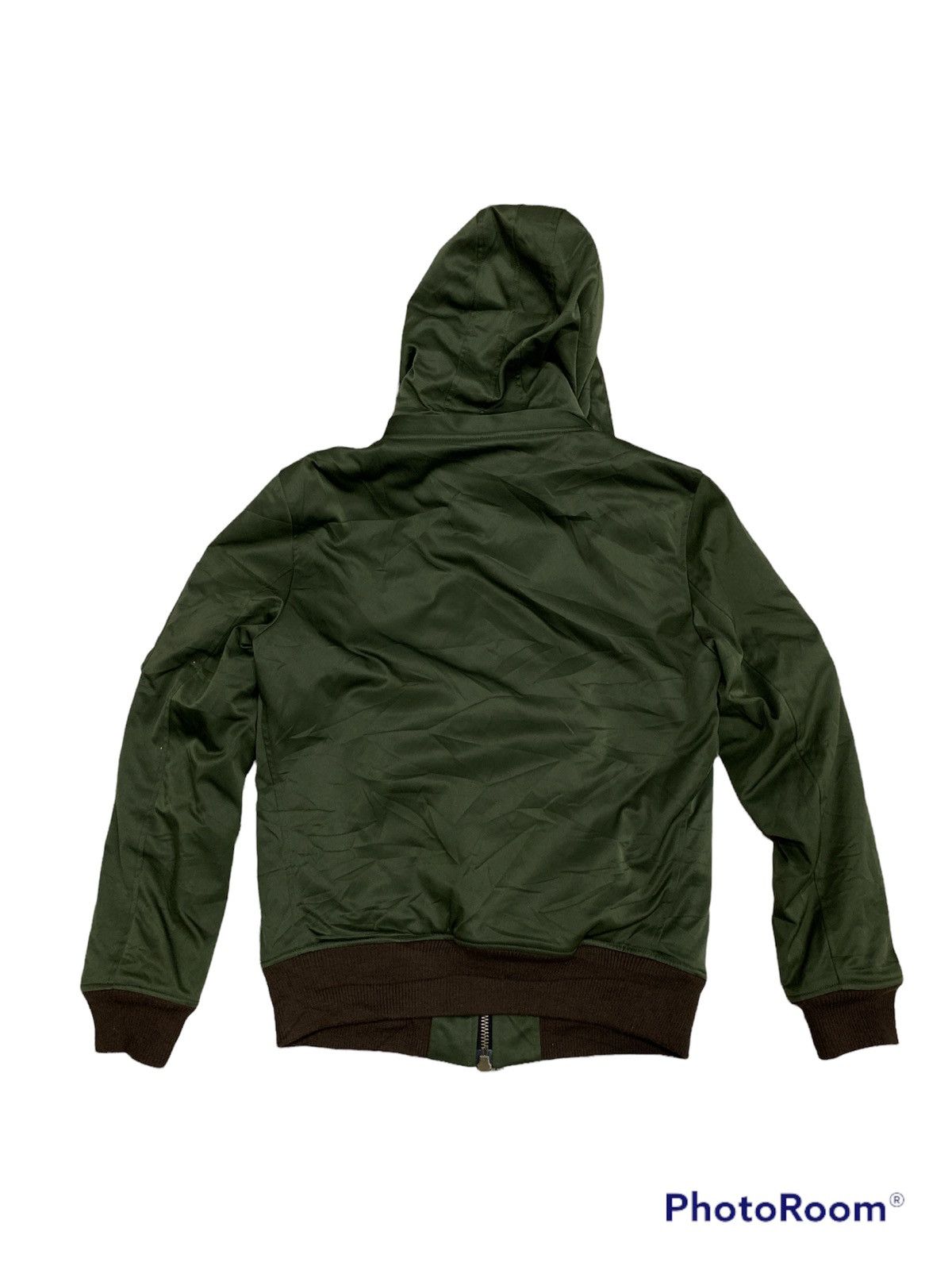 NO ID RACOON FUR INSULATED BOMBER JACKET LIKE NEW! Size US M / EU 48-50 / 2 - 2 Thumbnail