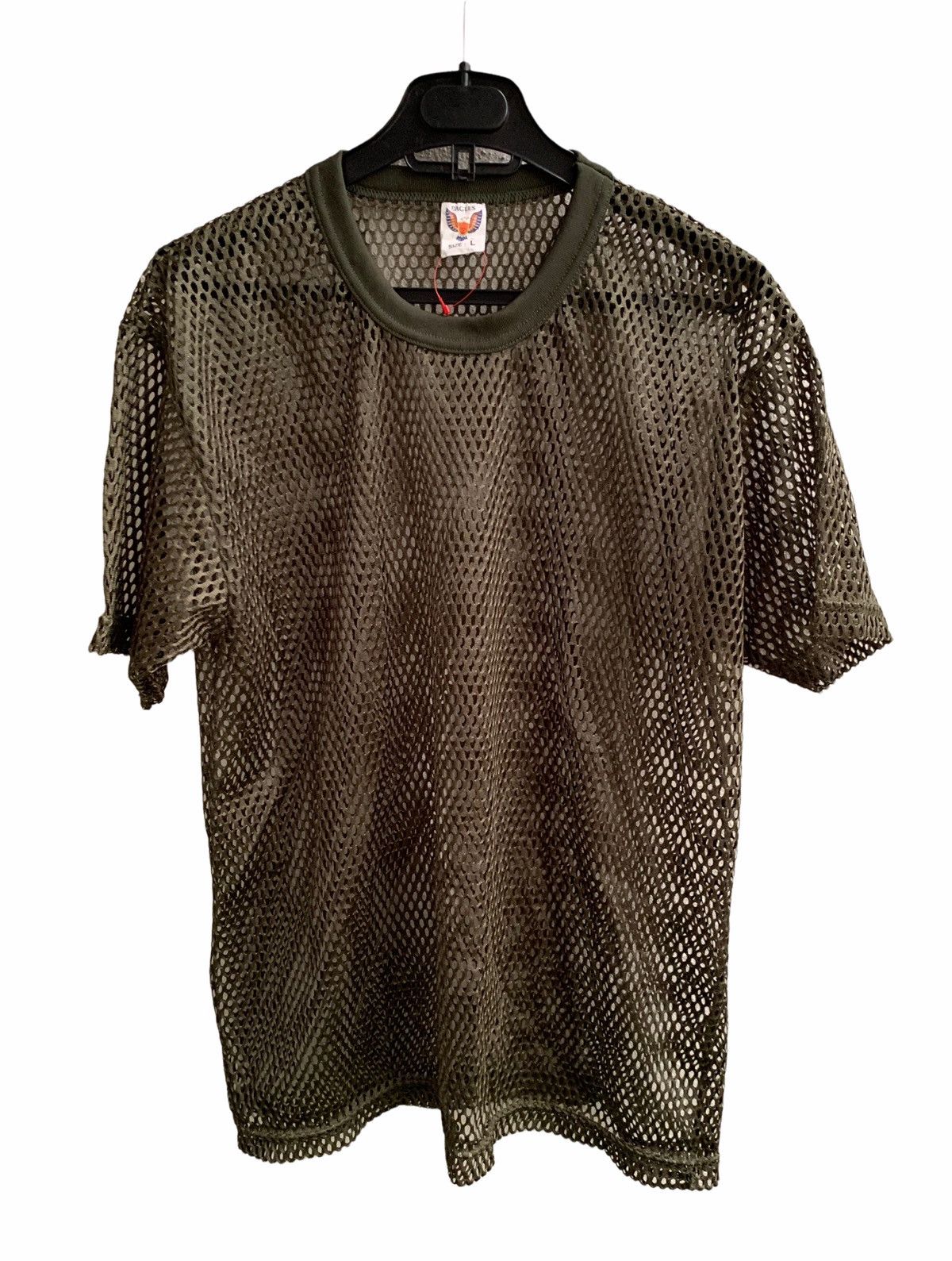 Japanese Brand Army Green fish Nets Tshirts Size US M / EU 48-50 / 2 - 1 Thumbnail