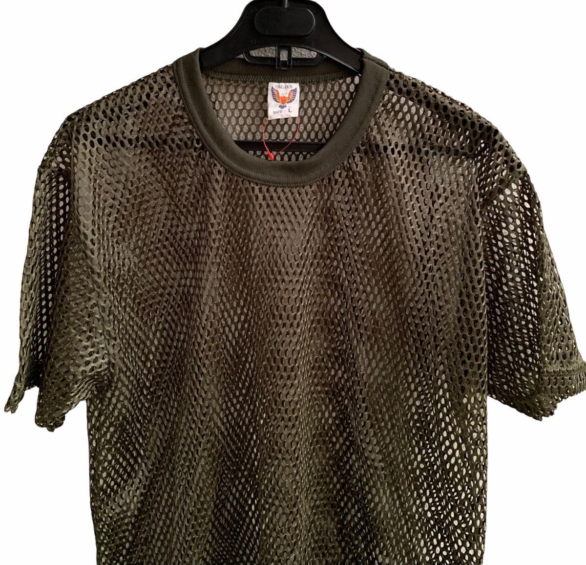 Japanese Brand Army Green fish Nets Tshirts Size US M / EU 48-50 / 2 - 3 Thumbnail