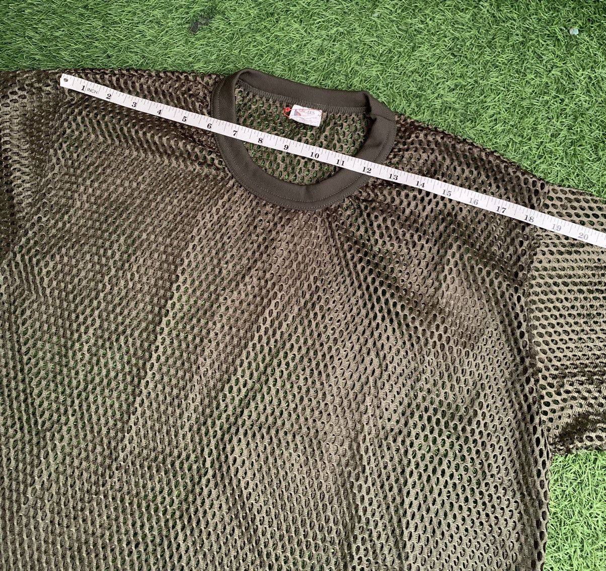 Japanese Brand Army Green fish Nets Tshirts Size US M / EU 48-50 / 2 - 10 Thumbnail