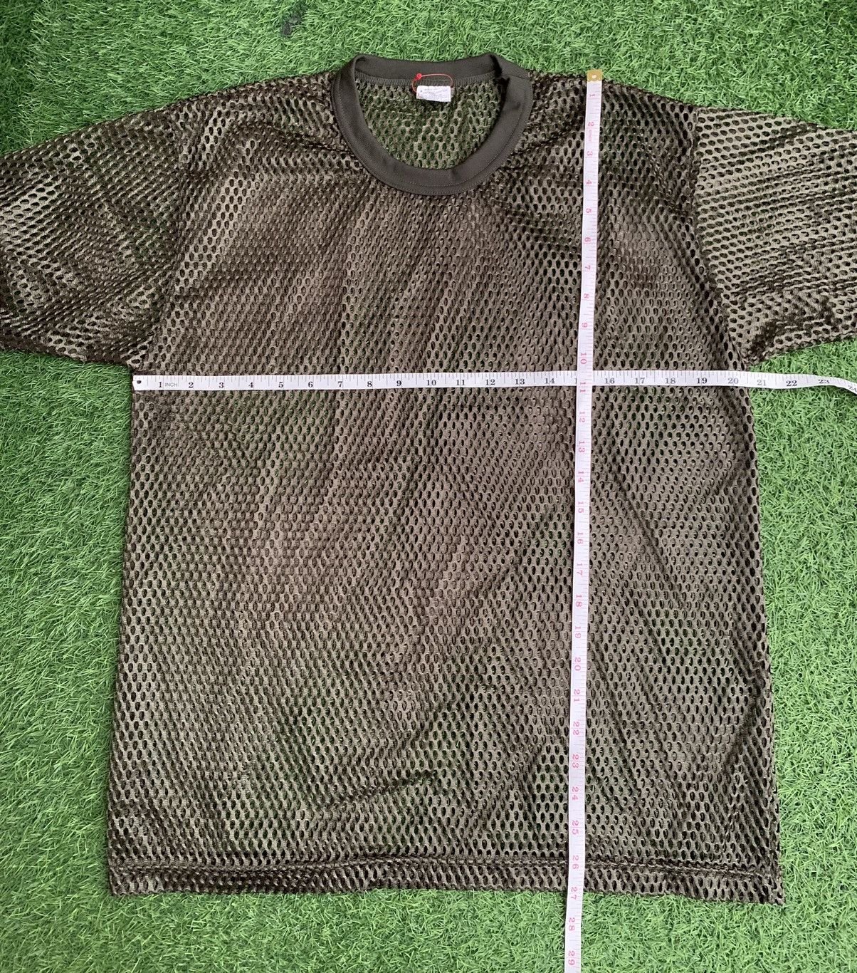 Japanese Brand Army Green fish Nets Tshirts Size US M / EU 48-50 / 2 - 9 Thumbnail
