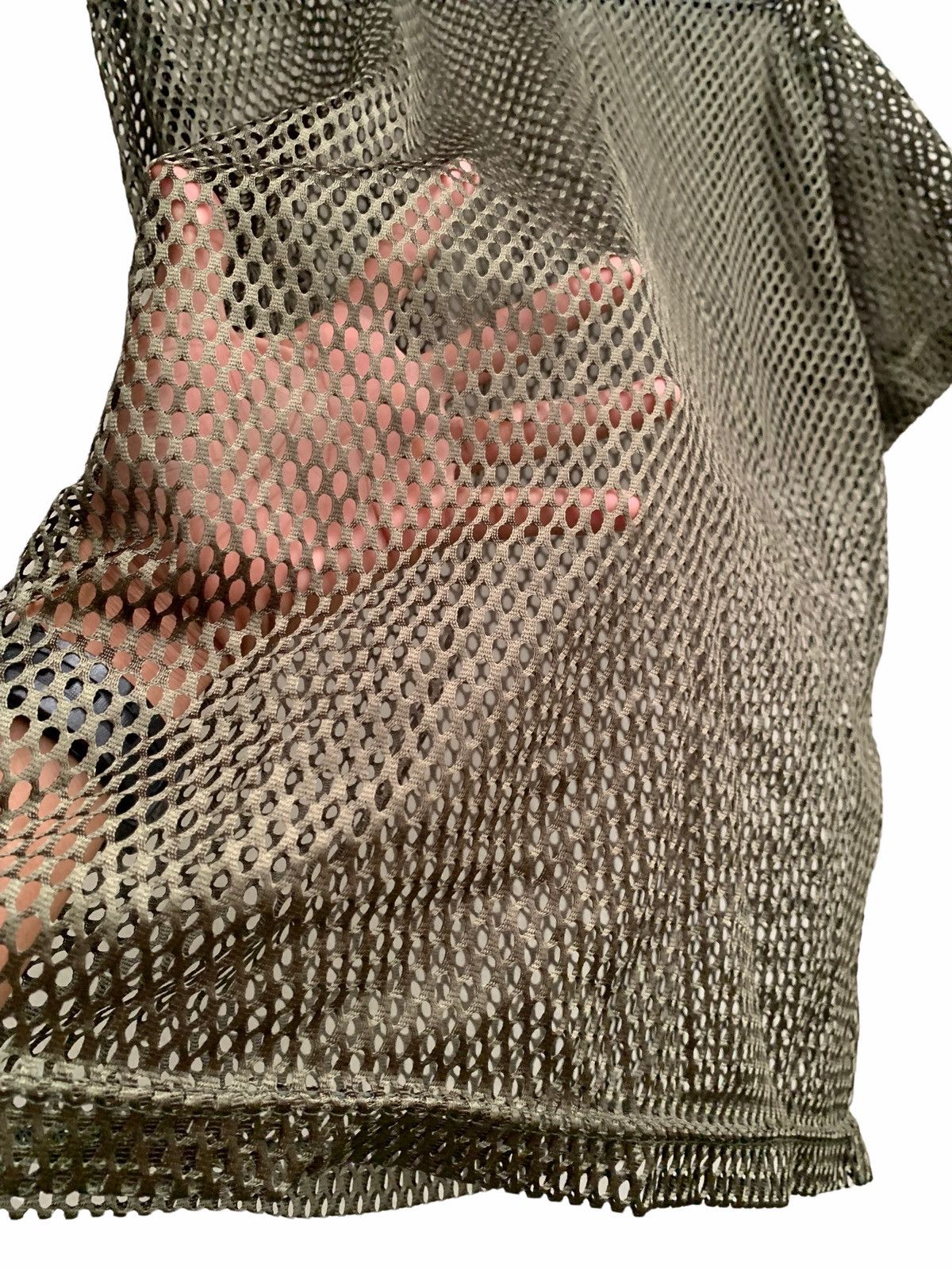 Japanese Brand Army Green fish Nets Tshirts Size US M / EU 48-50 / 2 - 4 Thumbnail