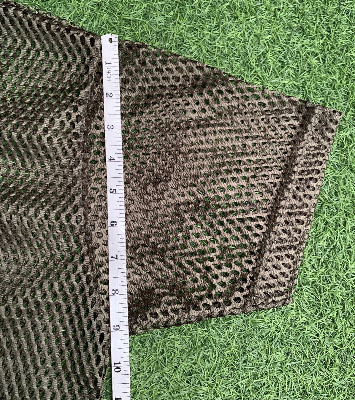 Japanese Brand Army Green fish Nets Tshirts Size US M / EU 48-50 / 2 - 12 Thumbnail