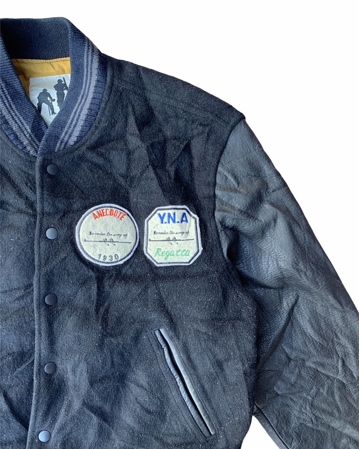 Japanese Brand Japanese Brand Wool Leather Varsity Jacket Size US M / EU 48-50 / 2 - 3 Thumbnail