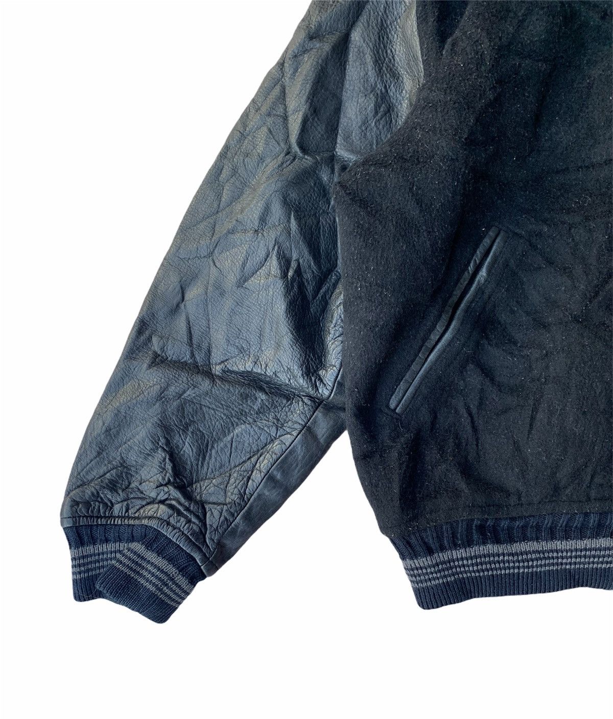 Japanese Brand Japanese Brand Wool Leather Varsity Jacket Size US M / EU 48-50 / 2 - 6 Thumbnail