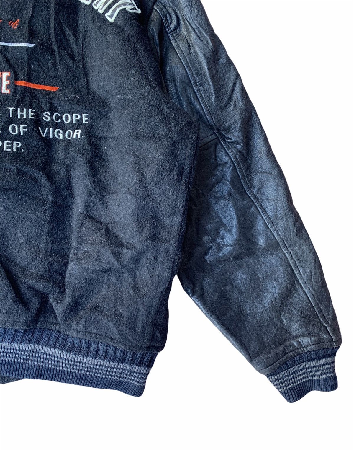Japanese Brand Japanese Brand Wool Leather Varsity Jacket Size US M / EU 48-50 / 2 - 5 Thumbnail