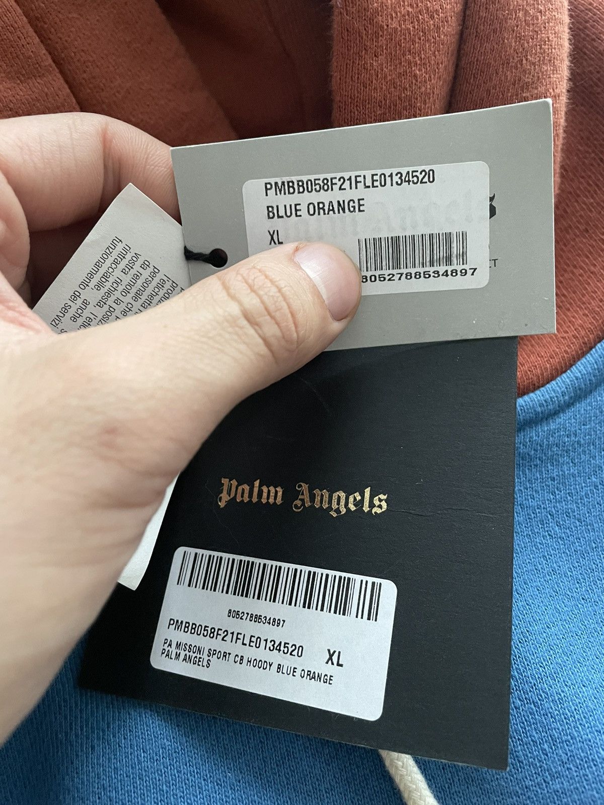 Missoni × Palm Angels Super Runway Limited Edition Palm Angels x Missoni Hoodie Size US XL / EU 56 / 4 - 14 Thumbnail