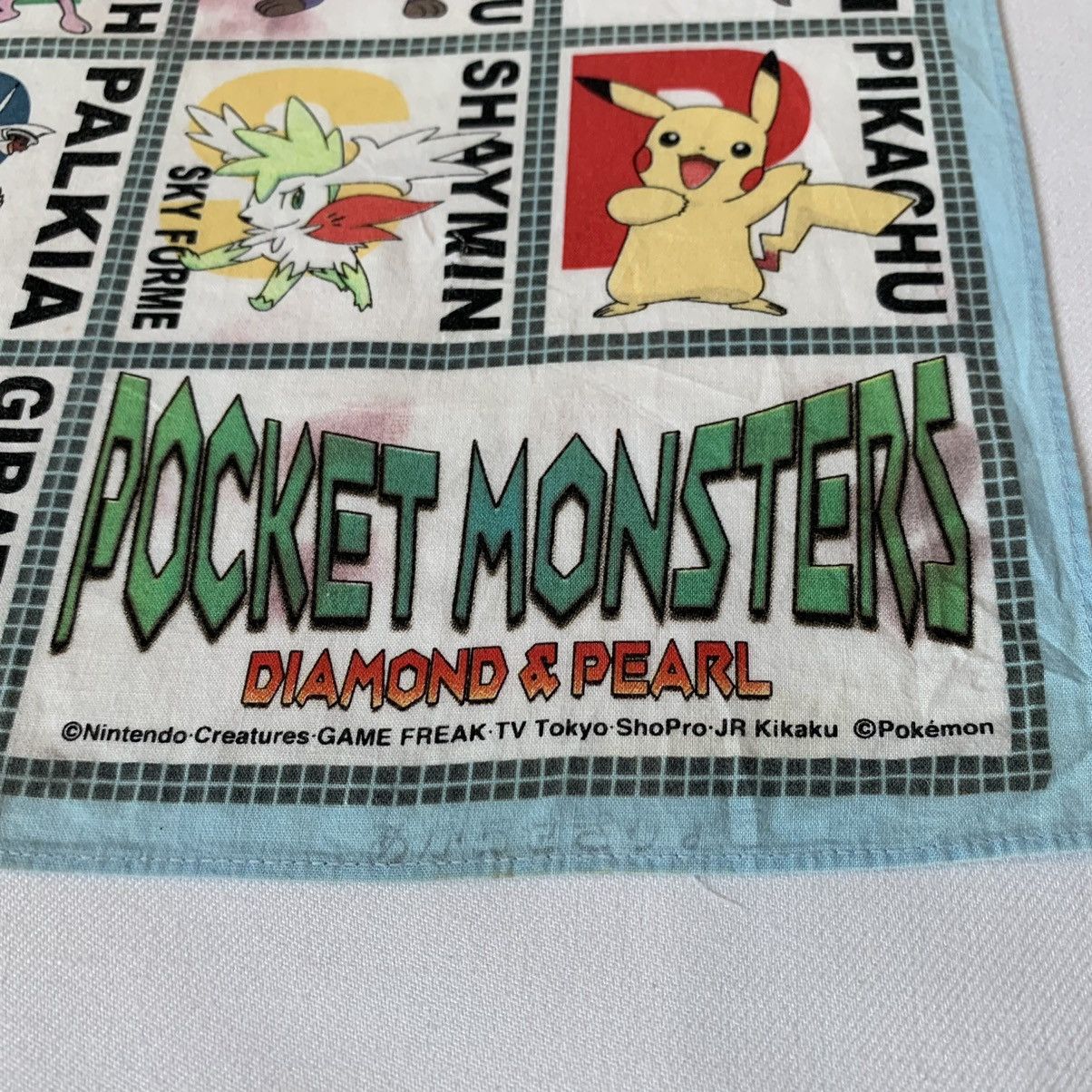 Japanese Brand pokemon pocket monster bandana handkerchief pocket square Size ONE SIZE - 2 Thumbnail