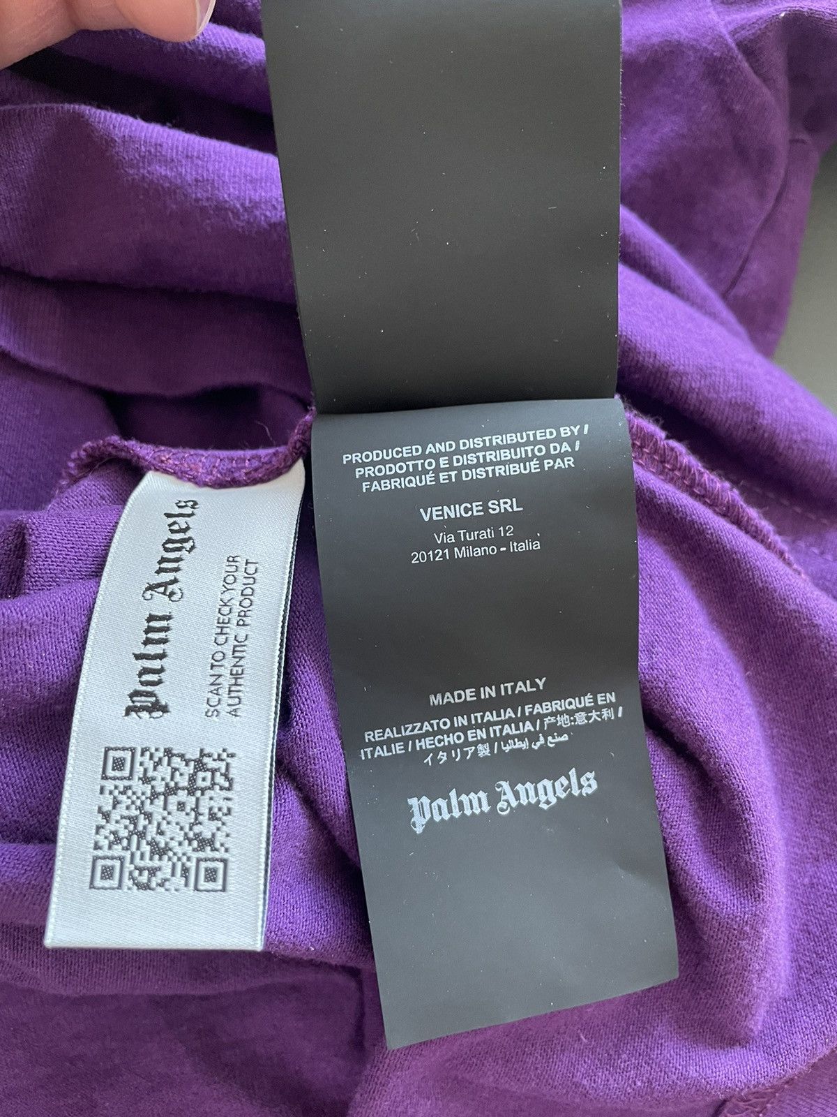 Palm Angels Limited Edition Iconic Brand NEW Classic Logo Bear 🐻 Tee Size US XL / EU 56 / 4 - 13 Thumbnail