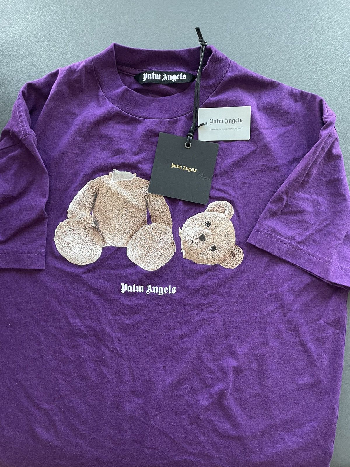 Palm Angels Limited Edition Iconic Brand NEW Classic Logo Bear 🐻 Tee Size US XL / EU 56 / 4 - 6 Thumbnail
