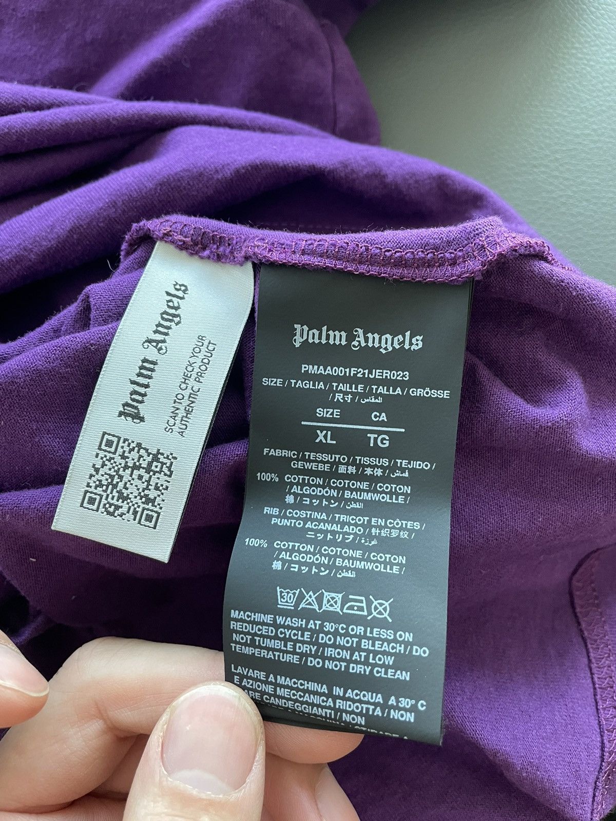 Palm Angels Limited Edition Iconic Brand NEW Classic Logo Bear 🐻 Tee Size US XL / EU 56 / 4 - 8 Thumbnail