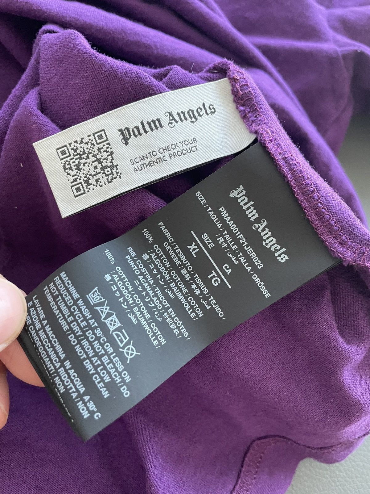 Palm Angels Limited Edition Iconic Brand NEW Classic Logo Bear 🐻 Tee Size US XL / EU 56 / 4 - 10 Thumbnail