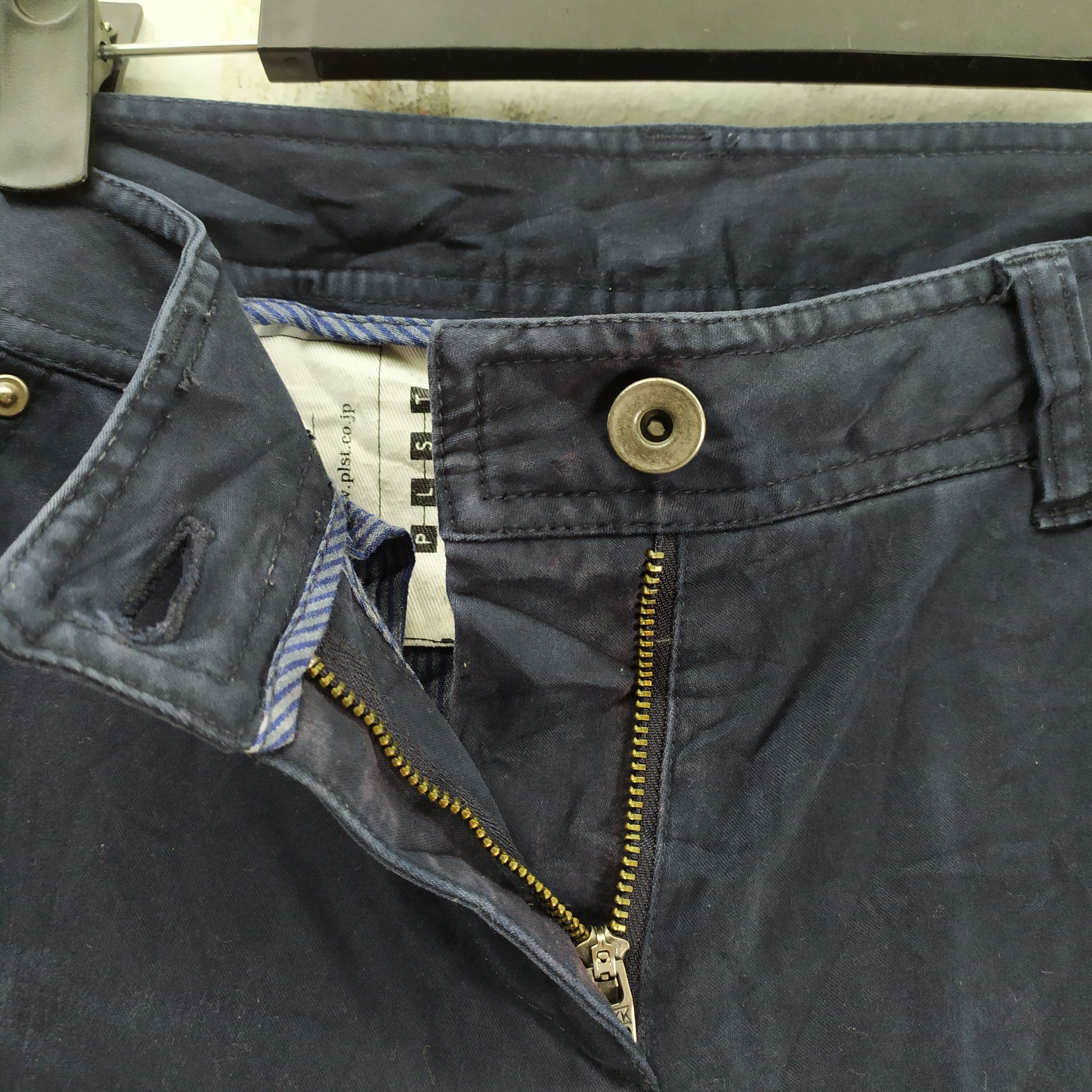 Japanese Brand VINTAGE PLST STREETWEAR SKINNY CARGO PANTS/TACTICAL PANTS Size US 27 - 17 Thumbnail