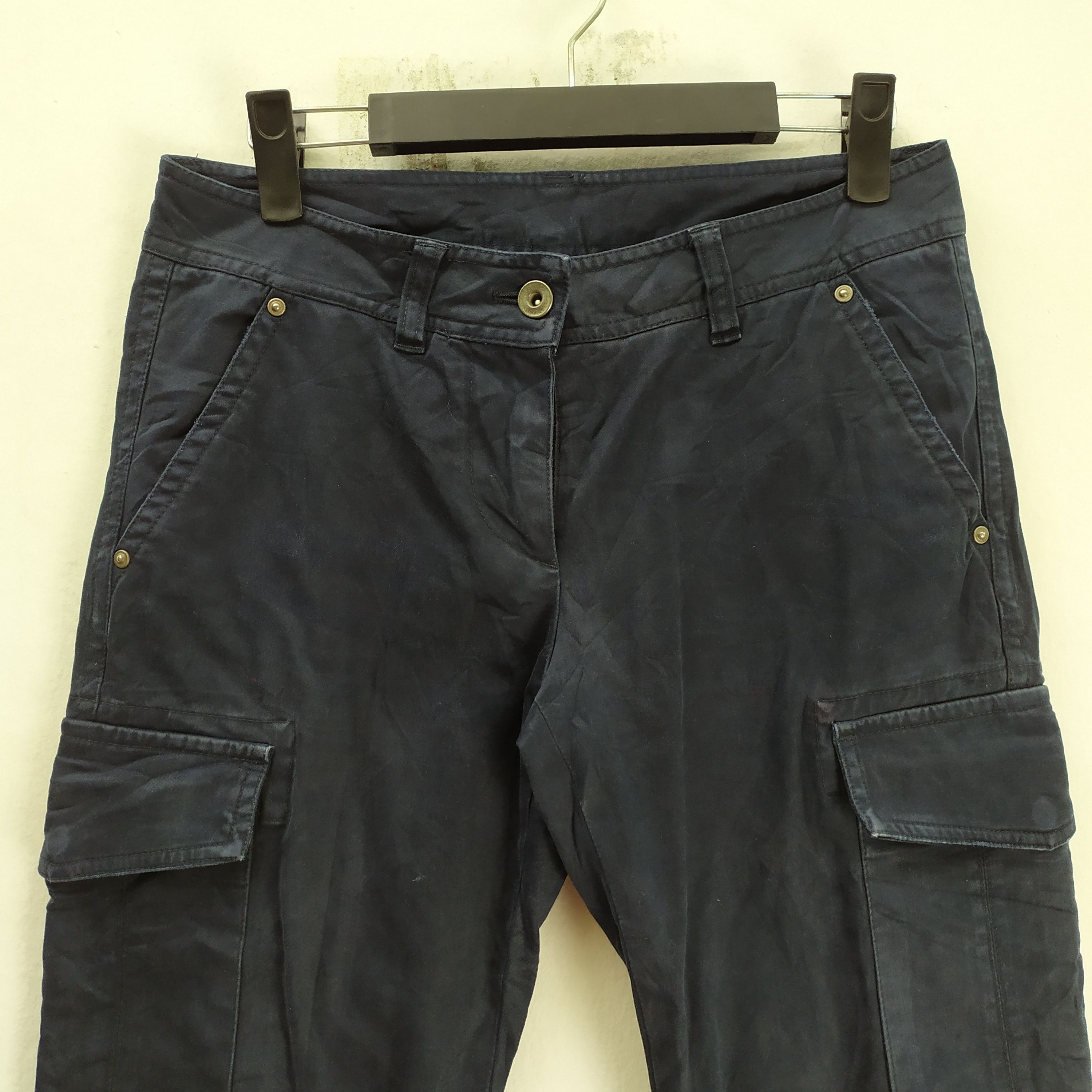 Japanese Brand VINTAGE PLST STREETWEAR SKINNY CARGO PANTS/TACTICAL PANTS Size US 27 - 4 Thumbnail
