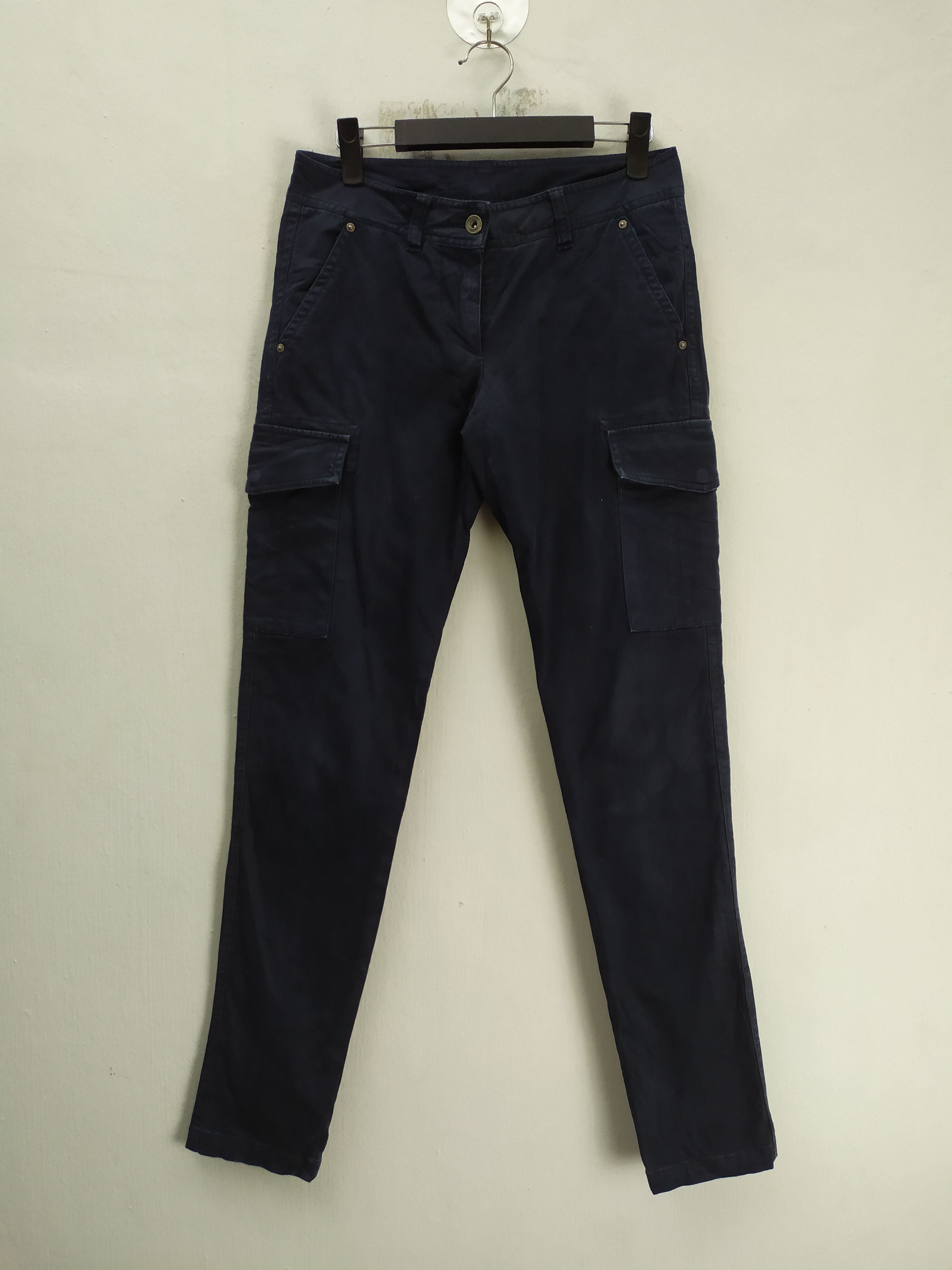 Japanese Brand VINTAGE PLST STREETWEAR SKINNY CARGO PANTS/TACTICAL PANTS Size US 27 - 5 Thumbnail