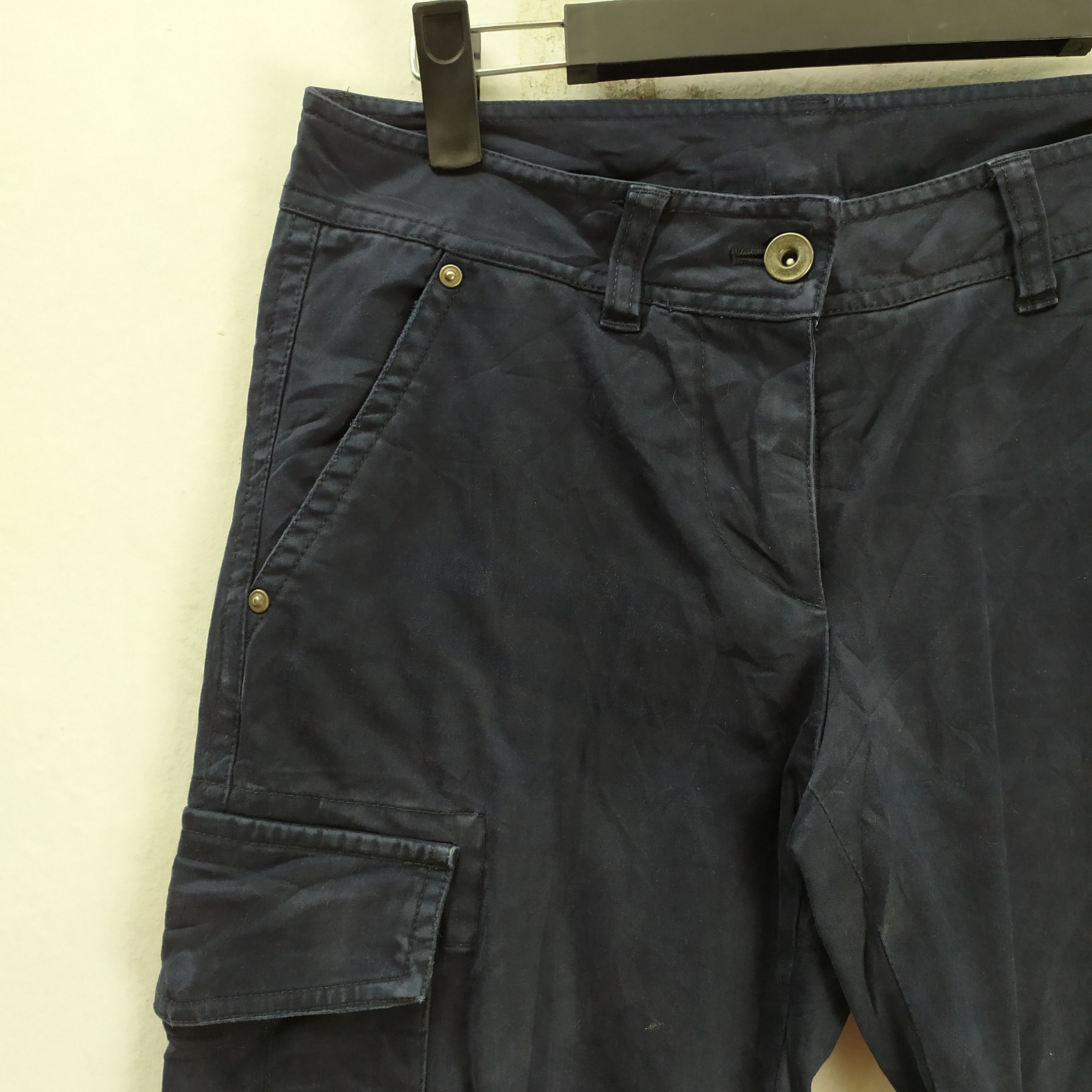 Japanese Brand VINTAGE PLST STREETWEAR SKINNY CARGO PANTS/TACTICAL PANTS Size US 27 - 3 Thumbnail